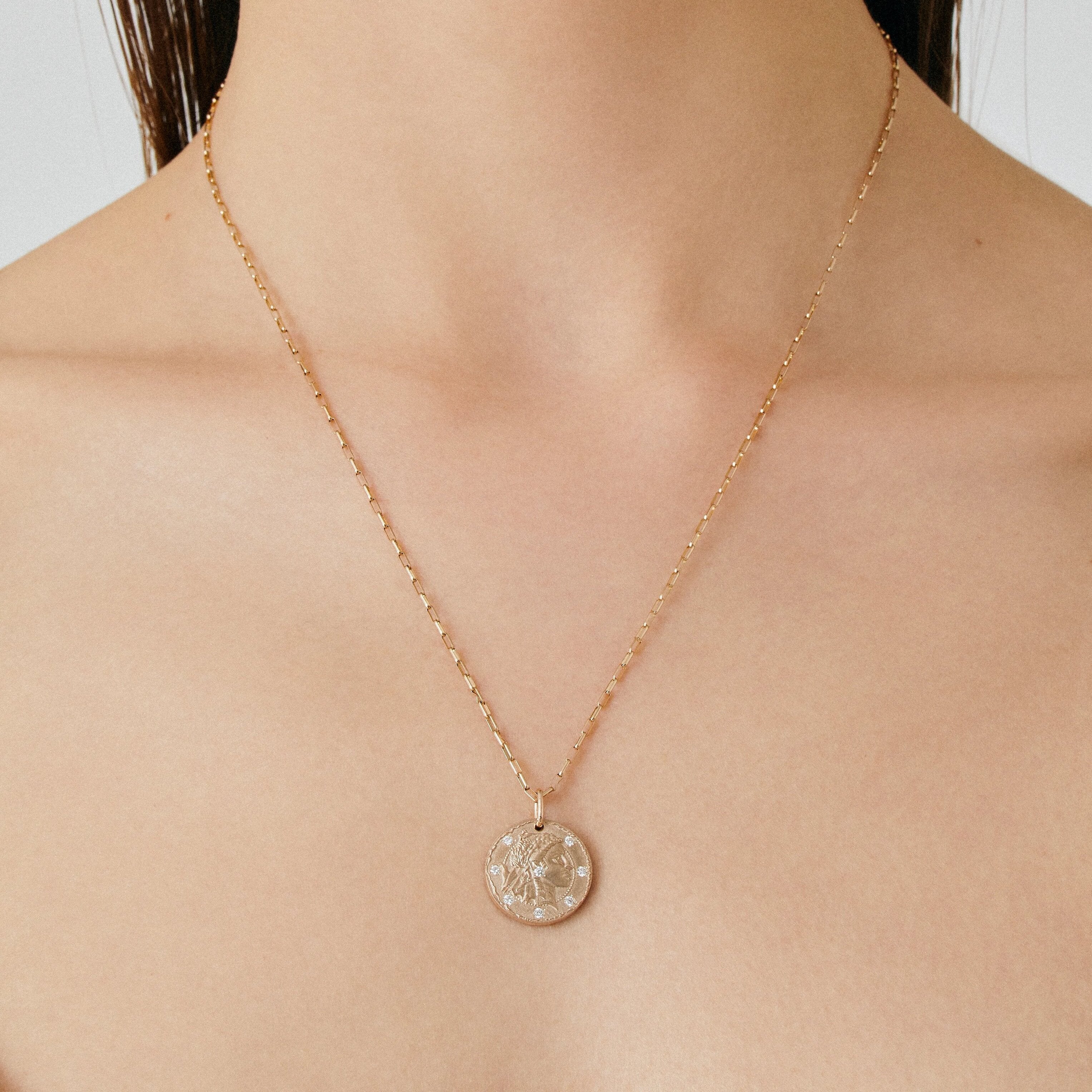 Apollon gold coins pendant - Apollon gold coins pendant -  The Future Rocks -    2