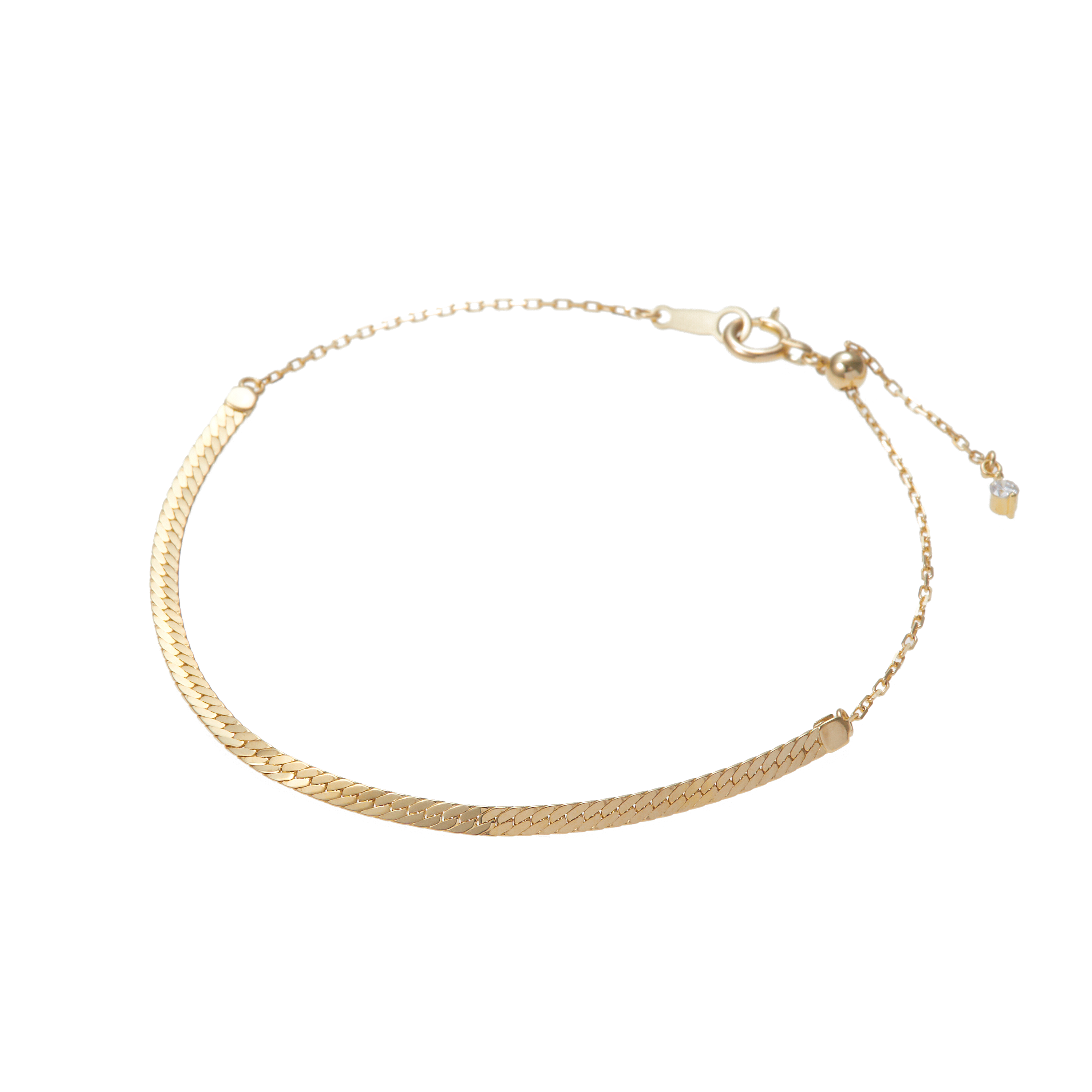 Herringbone chain bracelet - Herringbone Chain Bracelet - The Future Rocks - 1