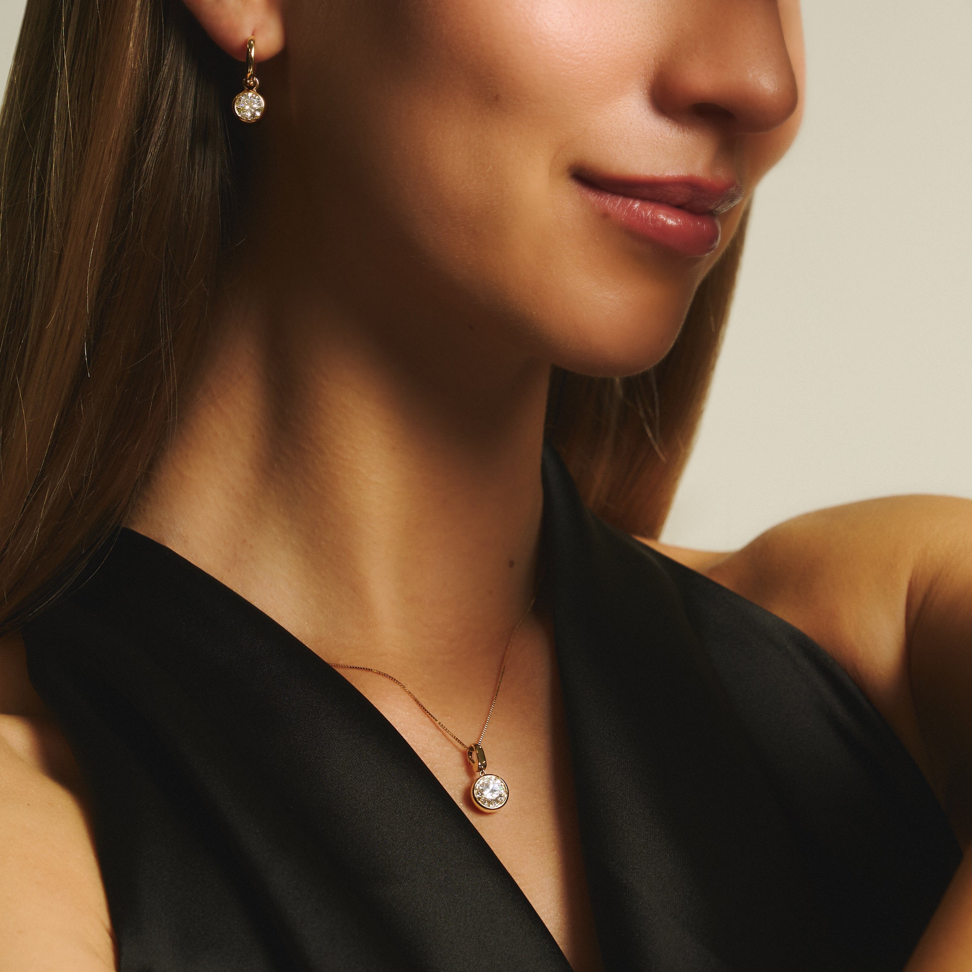 Bubble pendant 1.5ct - Bezel Set Diamond Pendant 1.5ct - The Future Rocks - 2