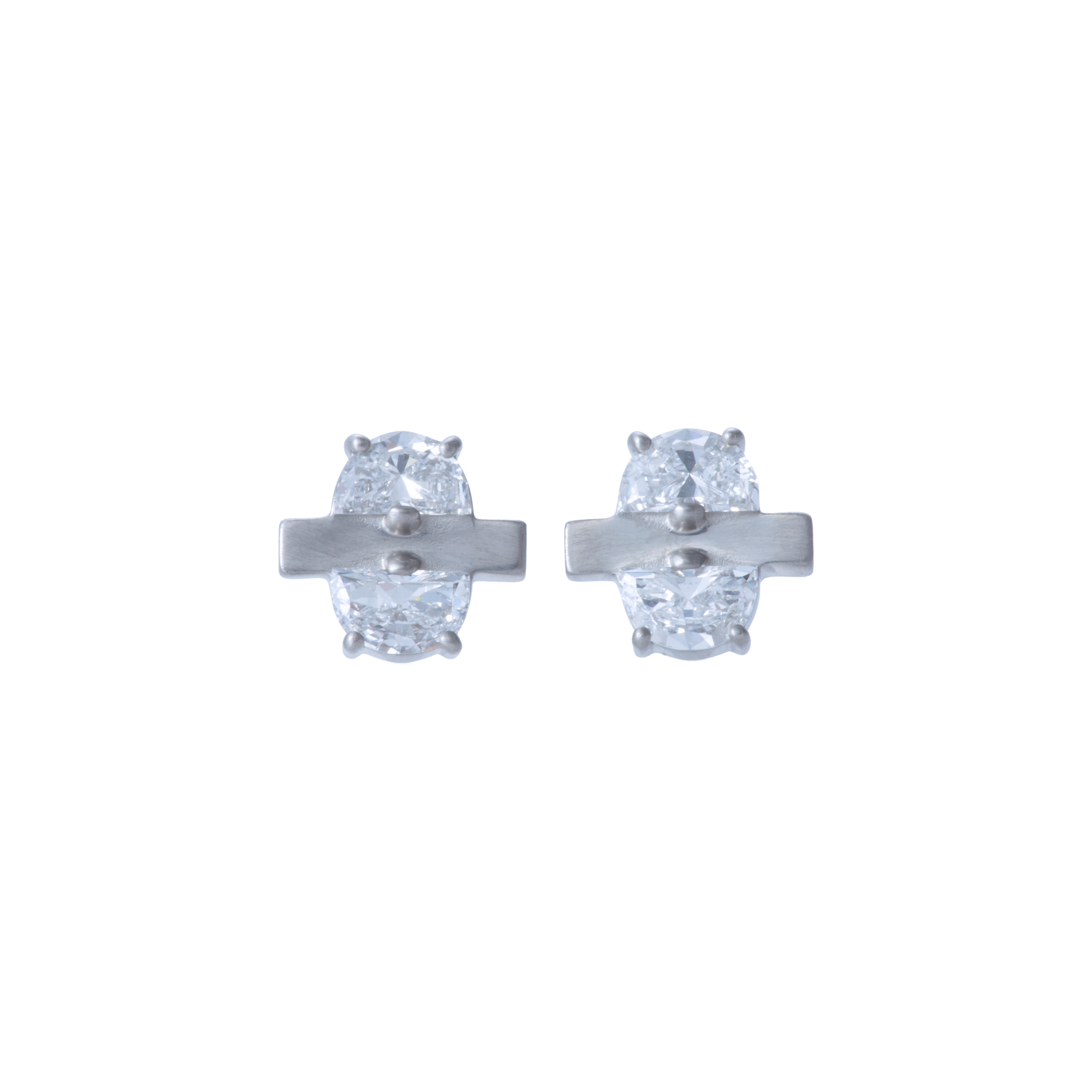Full moon earrings - Full Moon Diamond Earrings - The Future Rocks - 1