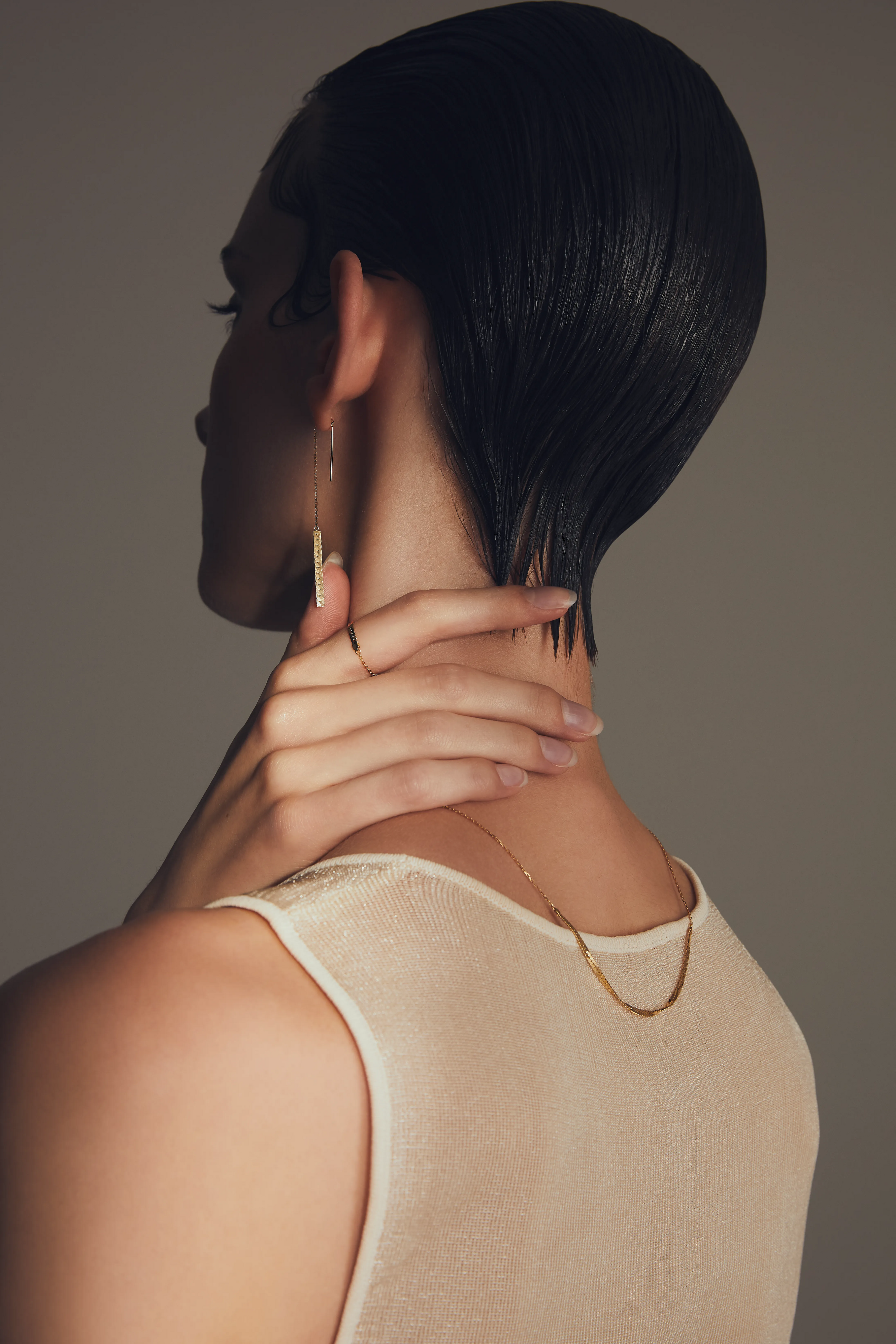 Herringbone chain ring - Herringbone Chain Ring - The Future Rocks - 2