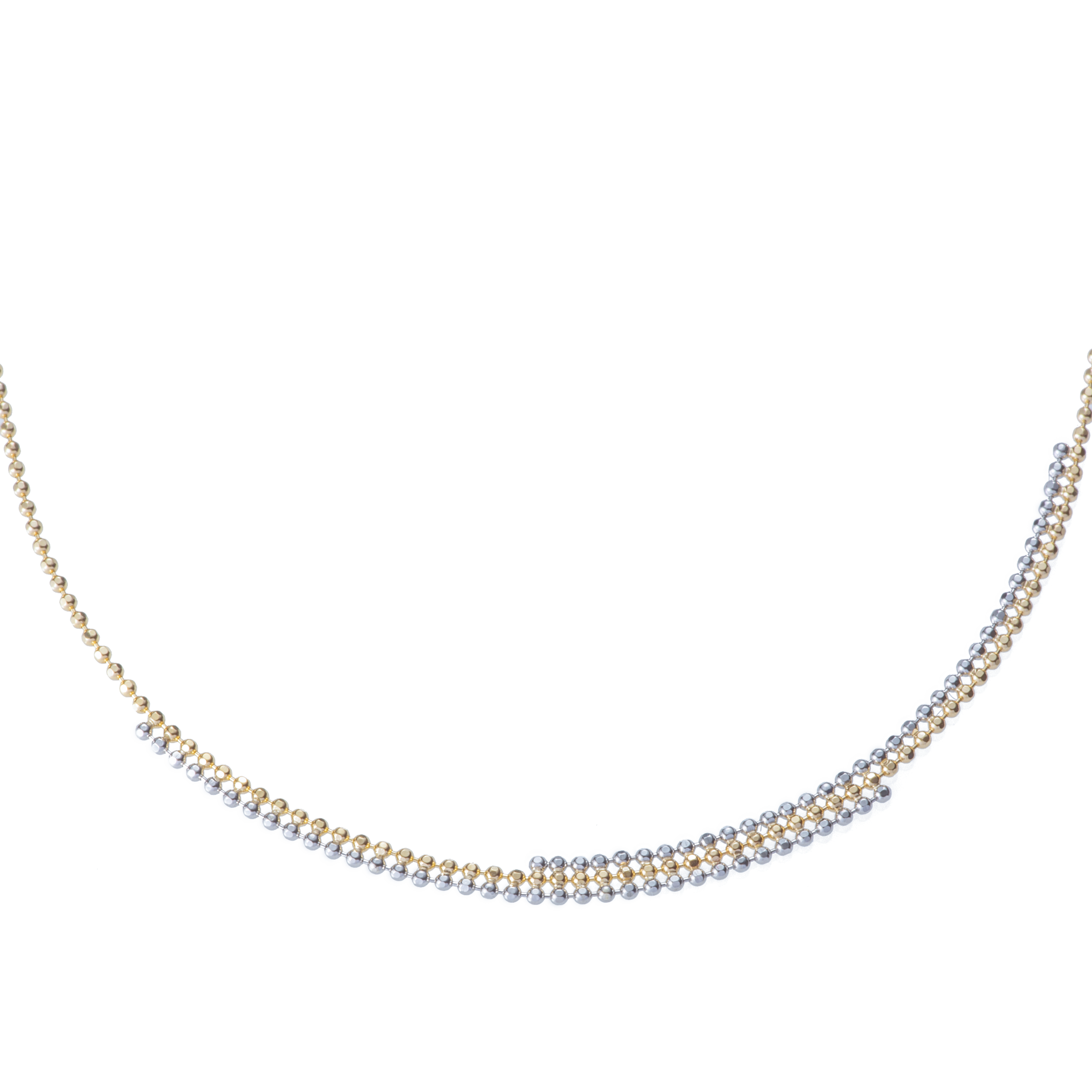 Pixel chain bracelet - Pixel Mixed Metal Chain Bracelet - The Future Rocks - 3