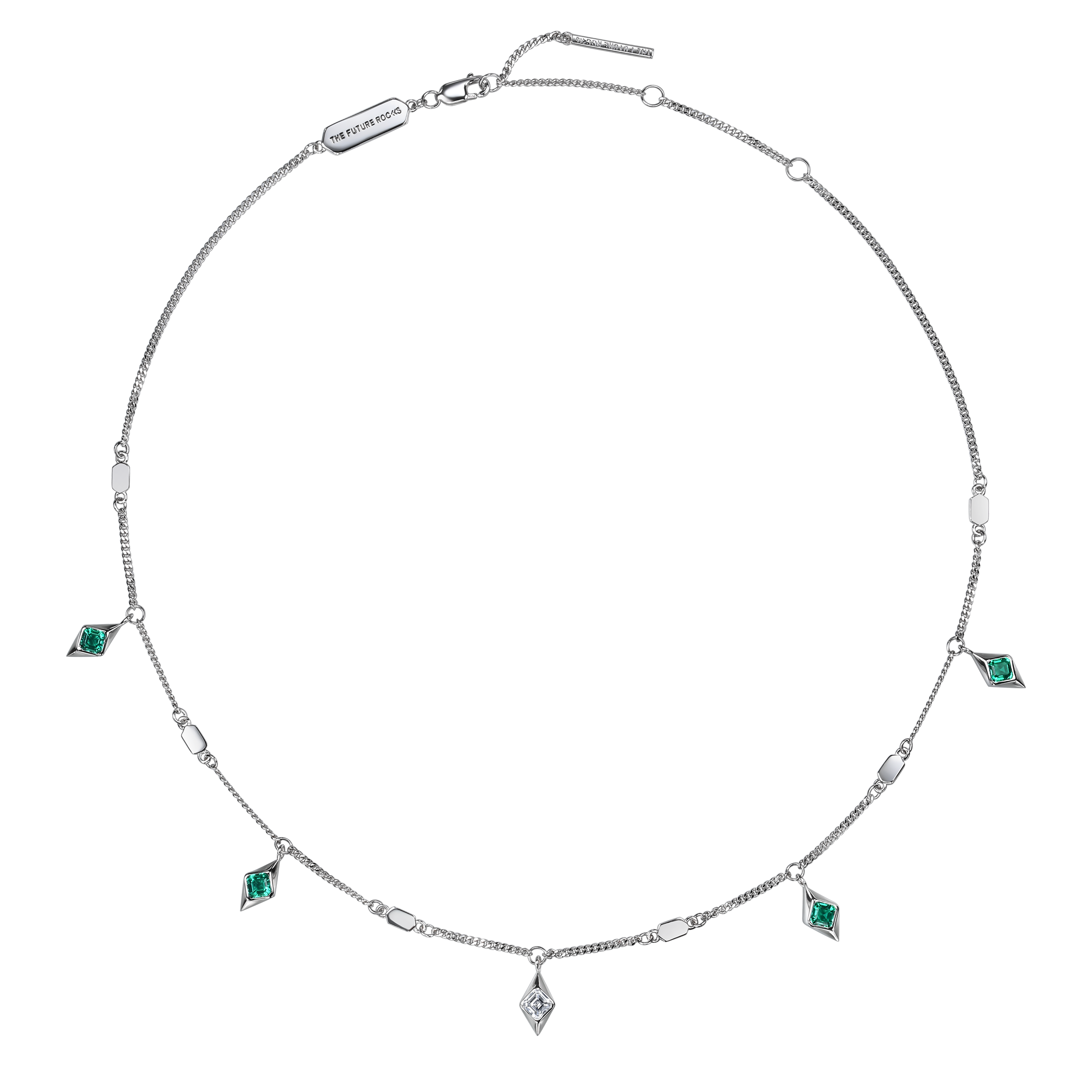 Nova five drops necklace - Nova five drops necklace - The Future Rocks - 1