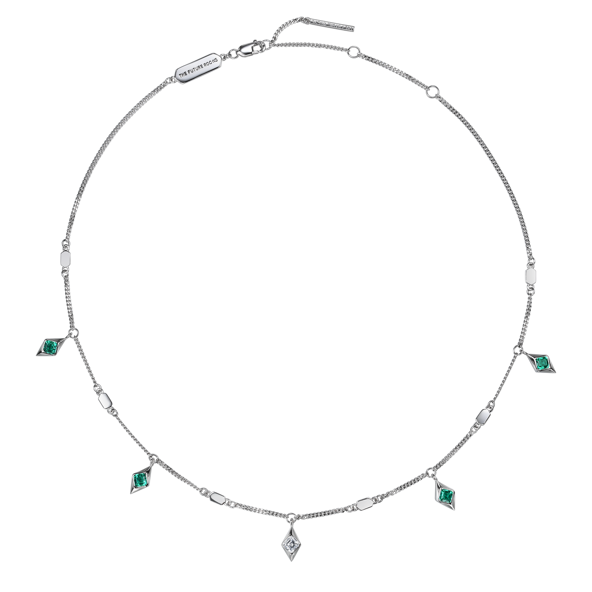 Nova five drops necklace - Nova five drops necklace - The Future Rocks - 1
