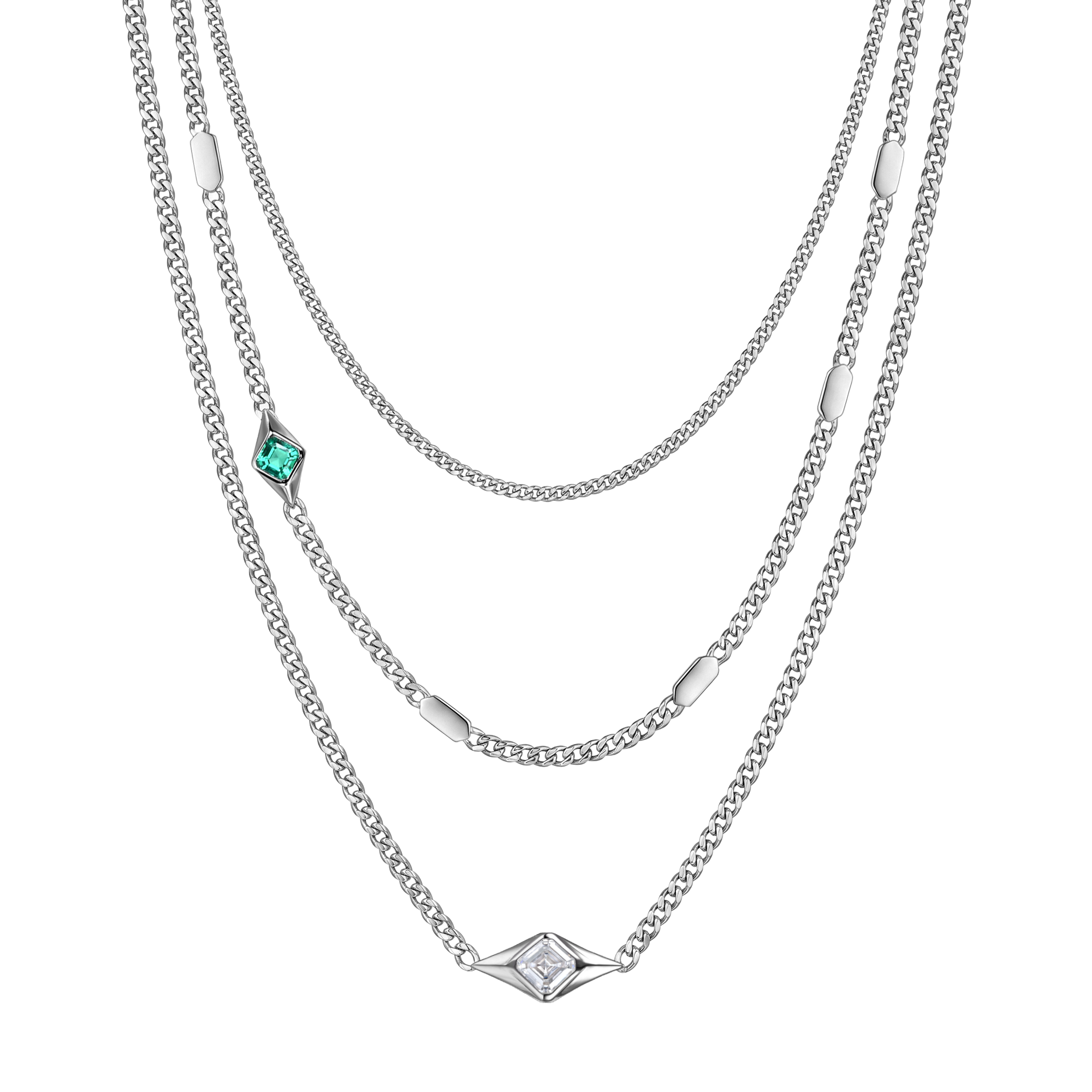 Nova wrapped chain necklace - Nova wrapped chain necklace - The Future Rocks - 1