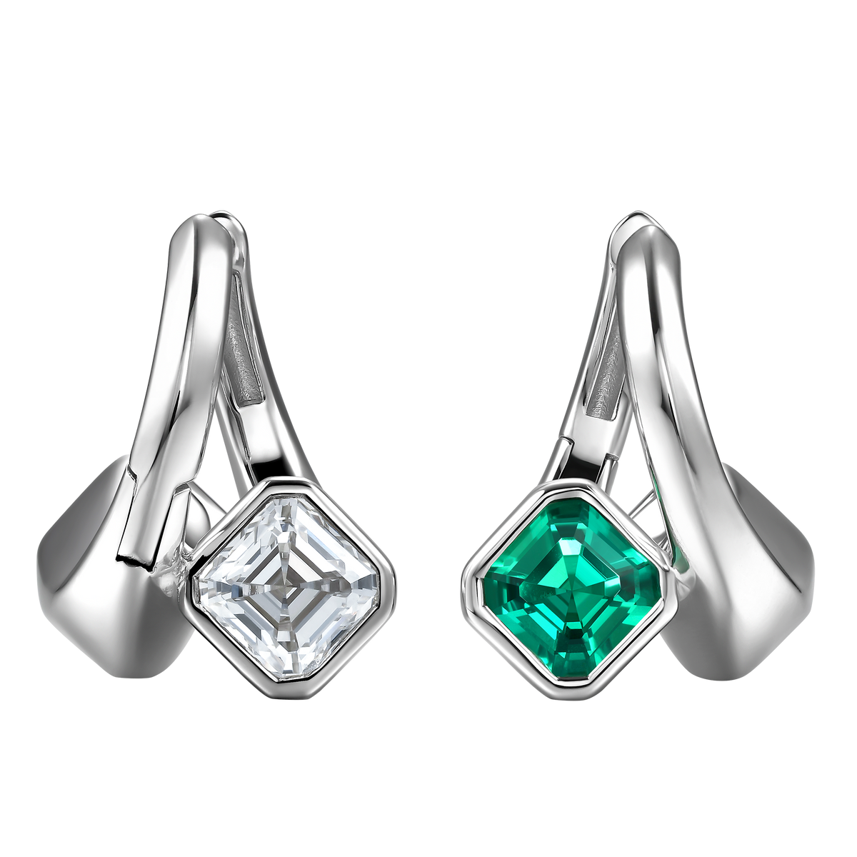Nova reversible huggie earrings - Nova reversible huggie earrings - The Future Rocks - 5