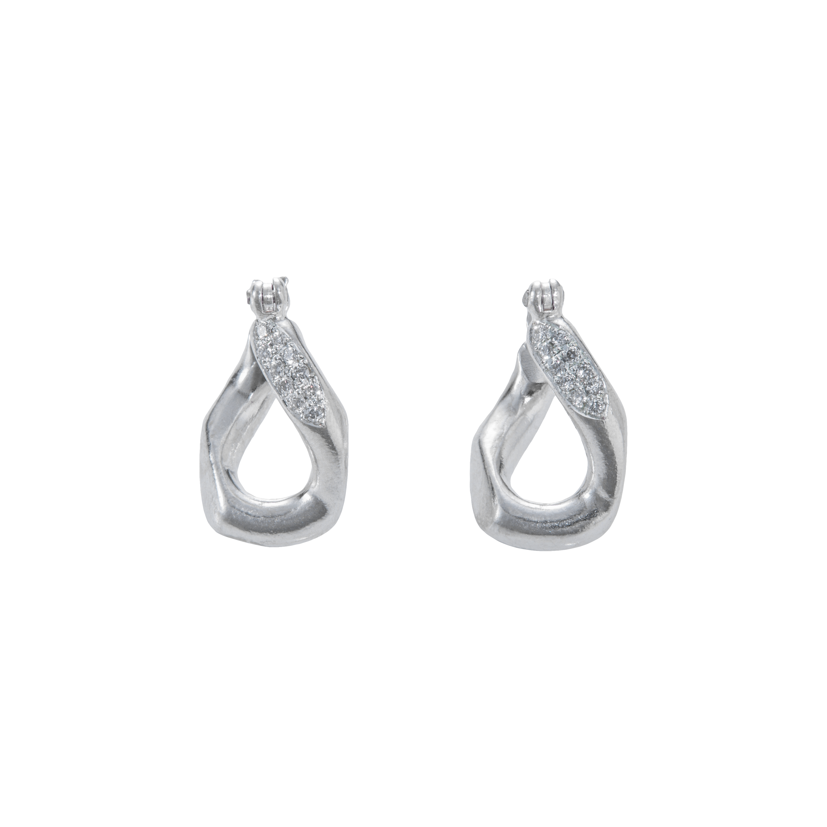 Kihei melee diamond earrings