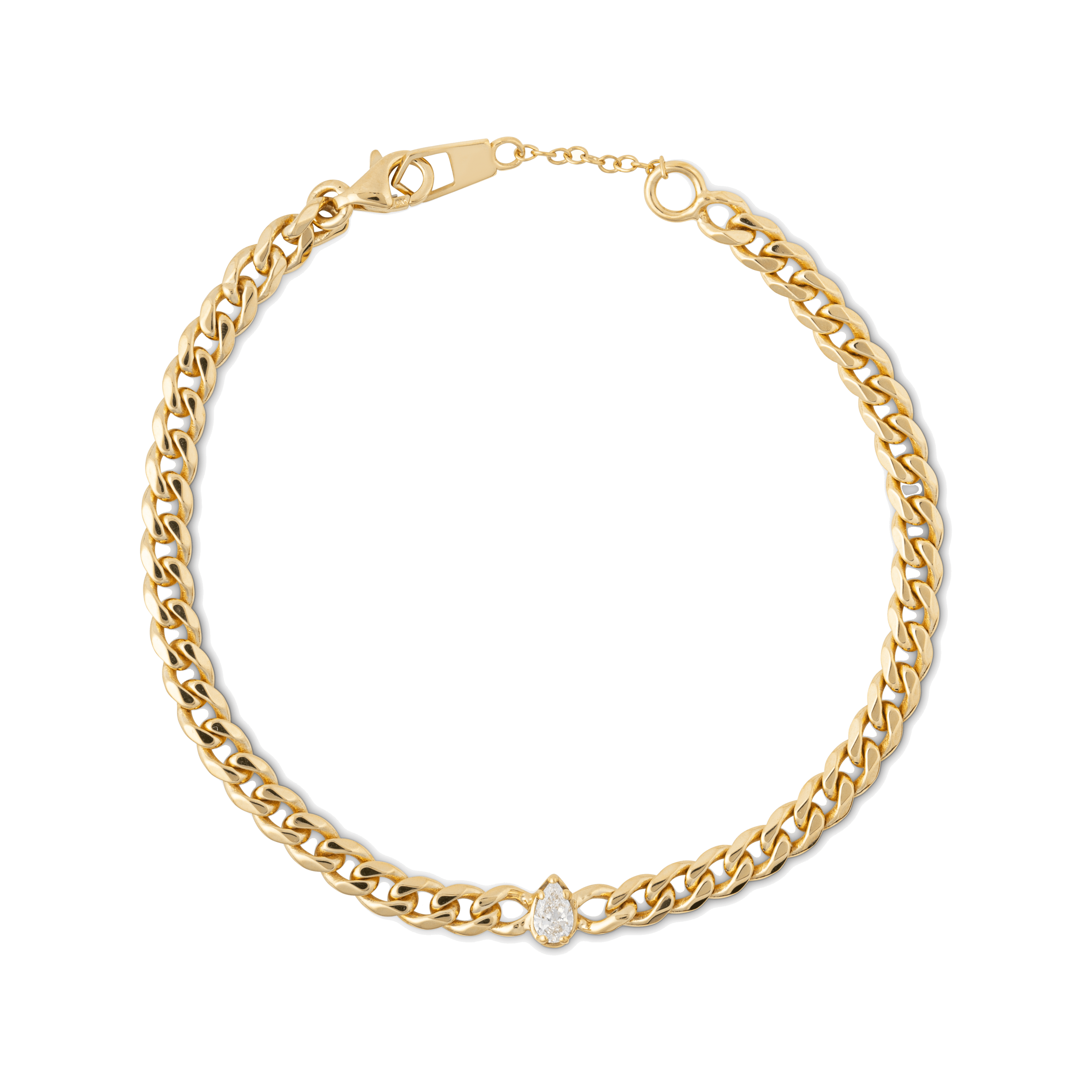 Chuva bracelet - Chunky Gold Chain Bracelet -  The Future Rocks -    1