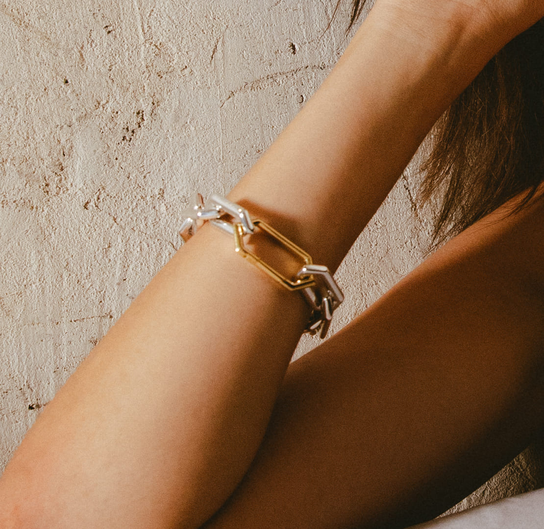 Late night bracelet - Link Chain Bracelet - The Future Rocks - 2