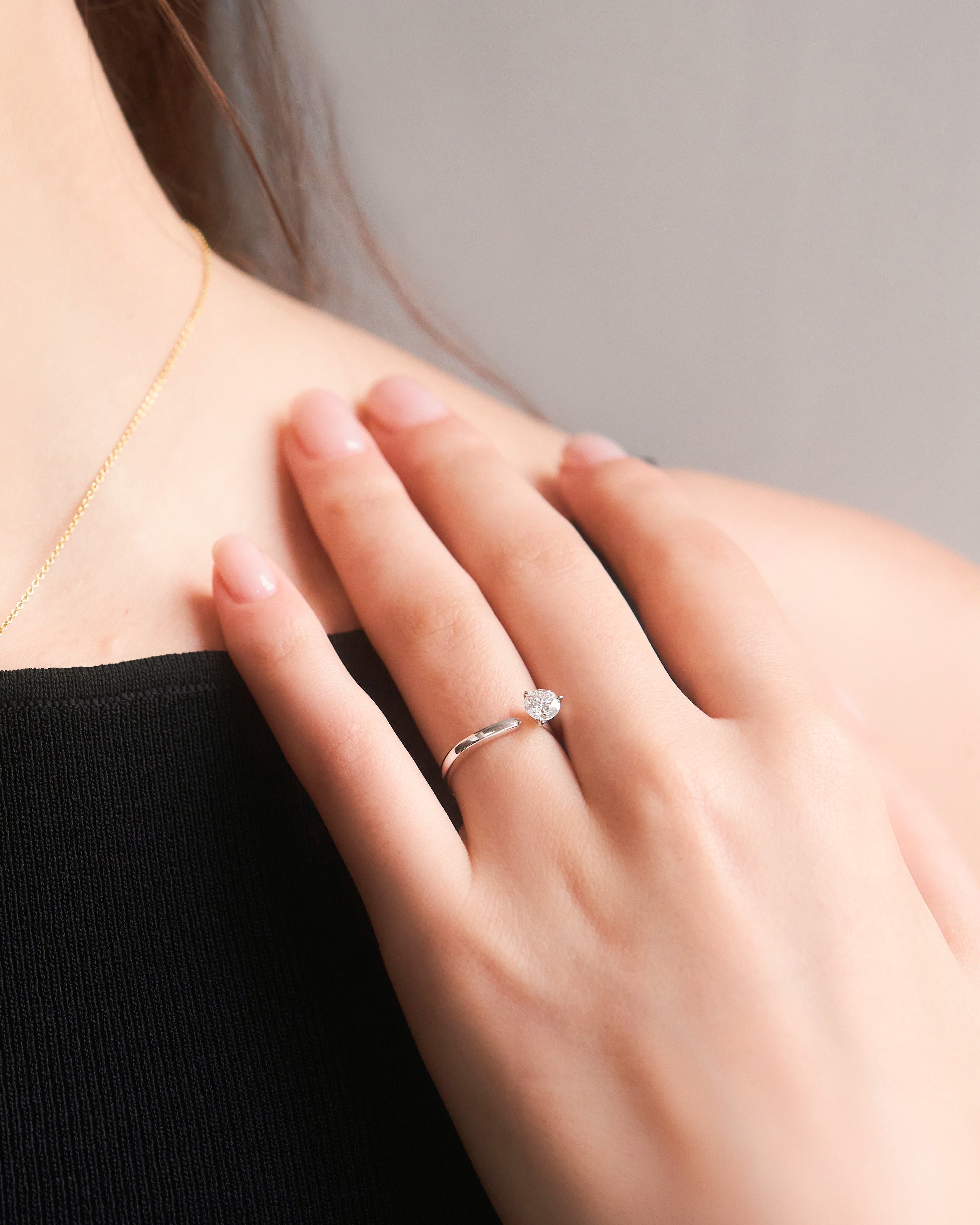 Essence ring - The Future Rocks x Lightbox Essence Diamond Open Ring - The Future Rocks - 6