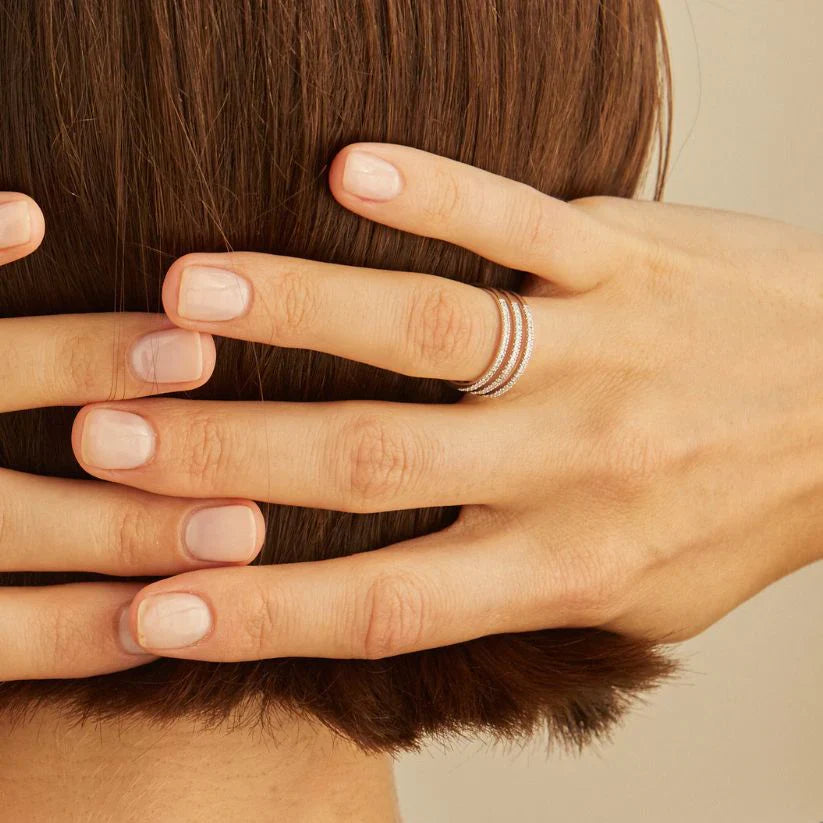 Apoidea pavé ring - Apoidea Lab-Grown Diamond Pavé Ring - The Future Rocks - 2