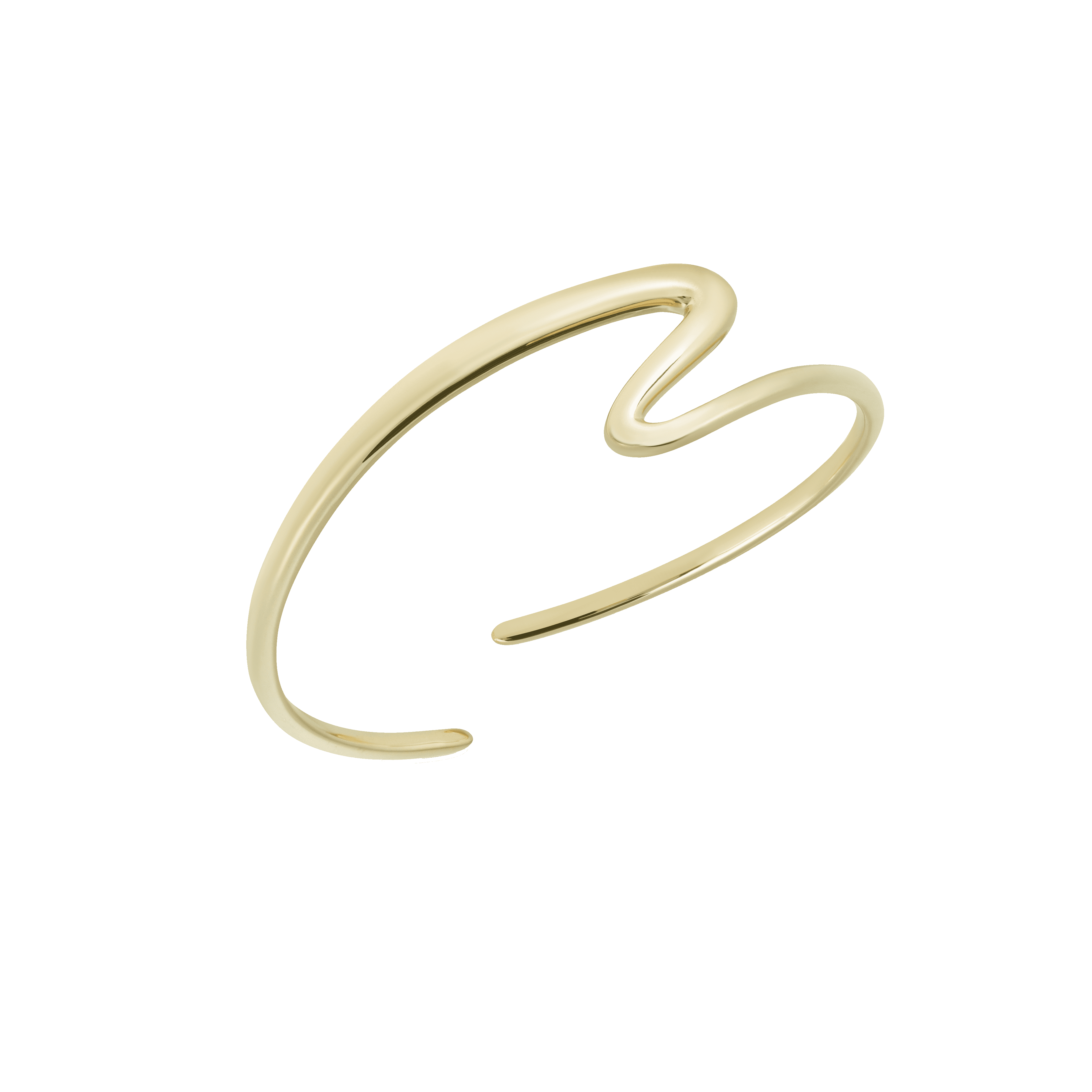 Astra cuff - 14K Recycled Gold Cuff Bracelet -  The Future Rocks -    1