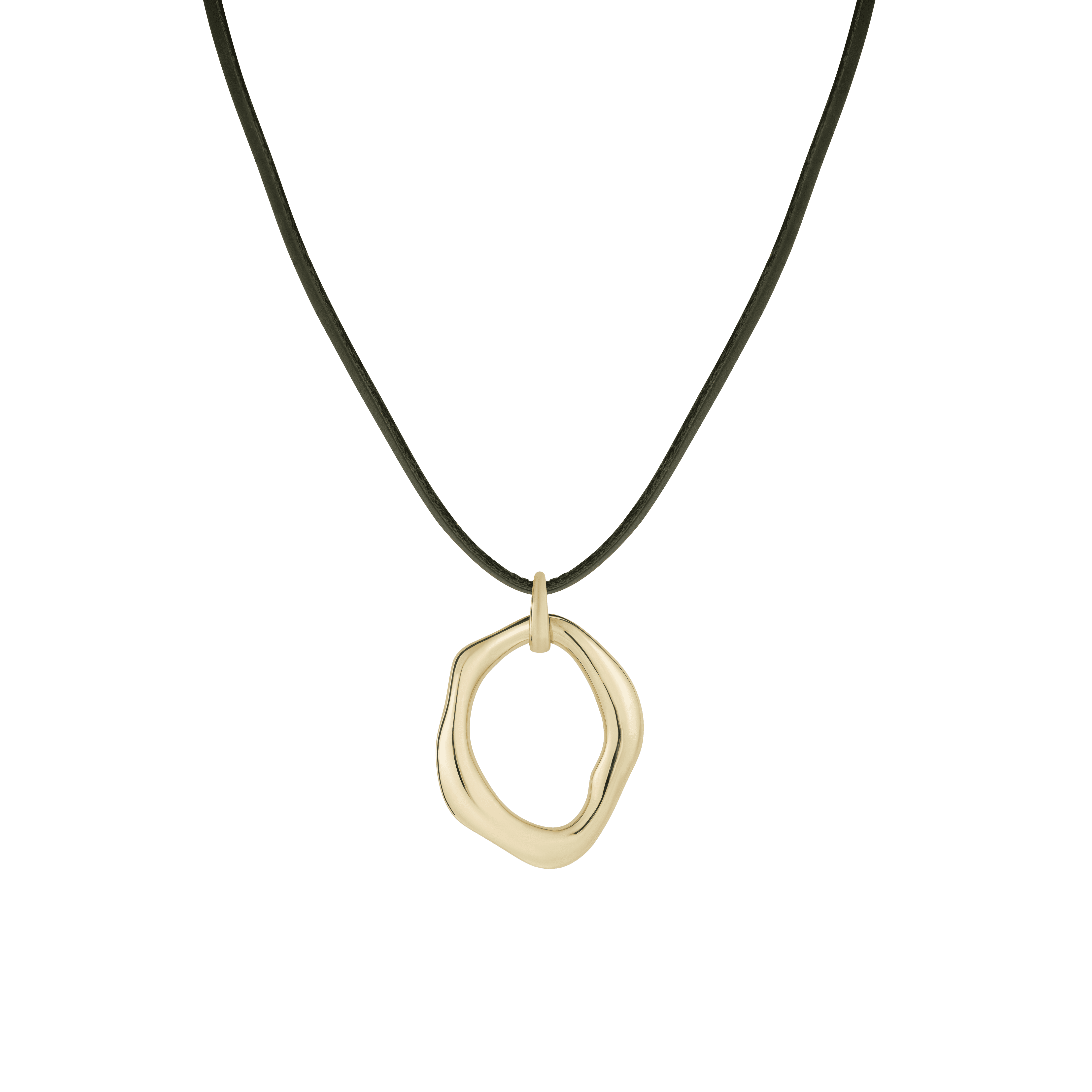 Astra pendant - 14K Recycled Gold Pendant Necklace -  The Future Rocks -    1