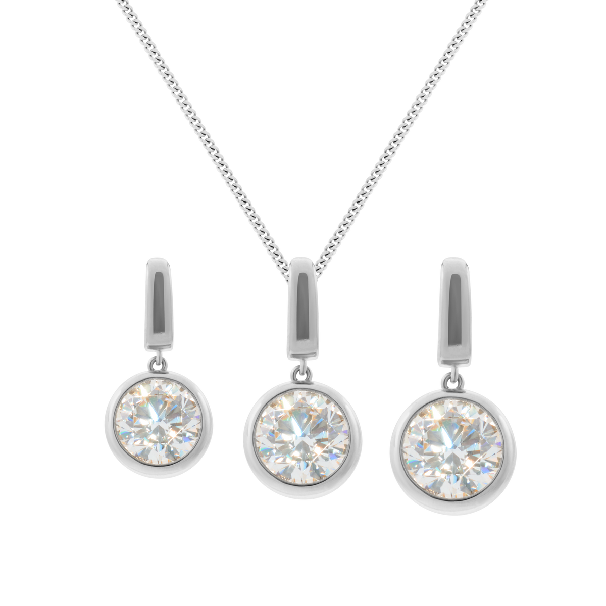 Bubble pendant 1.5ct - Bezel Set Diamond Pendant 1.5ct - The Future Rocks - 7