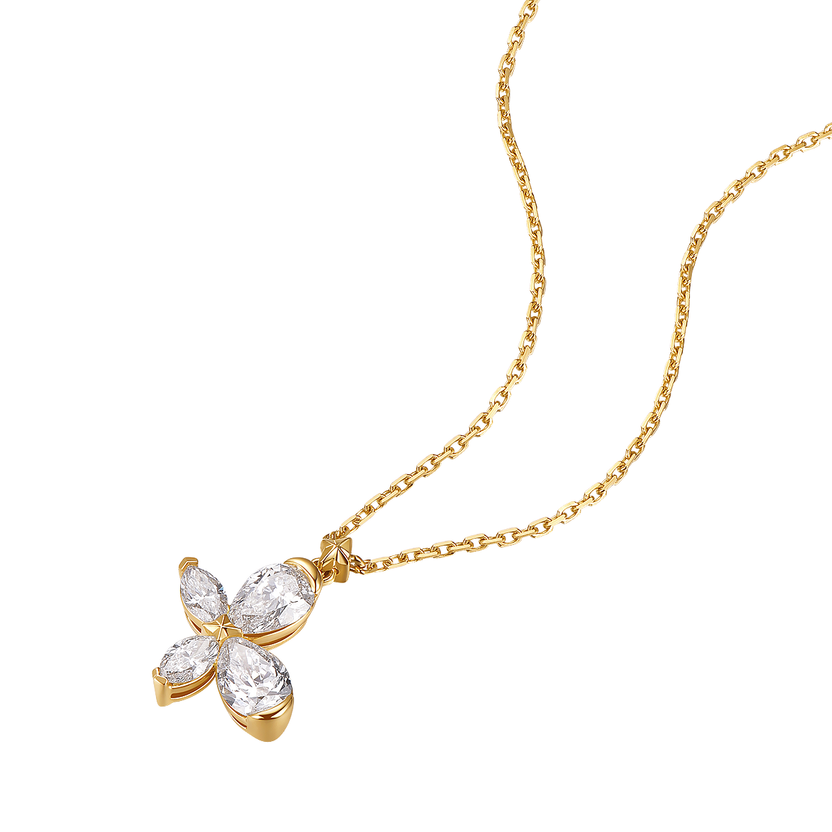 Butterfly necklace - Diamond Butterfly Necklace - The Future Rocks - 1