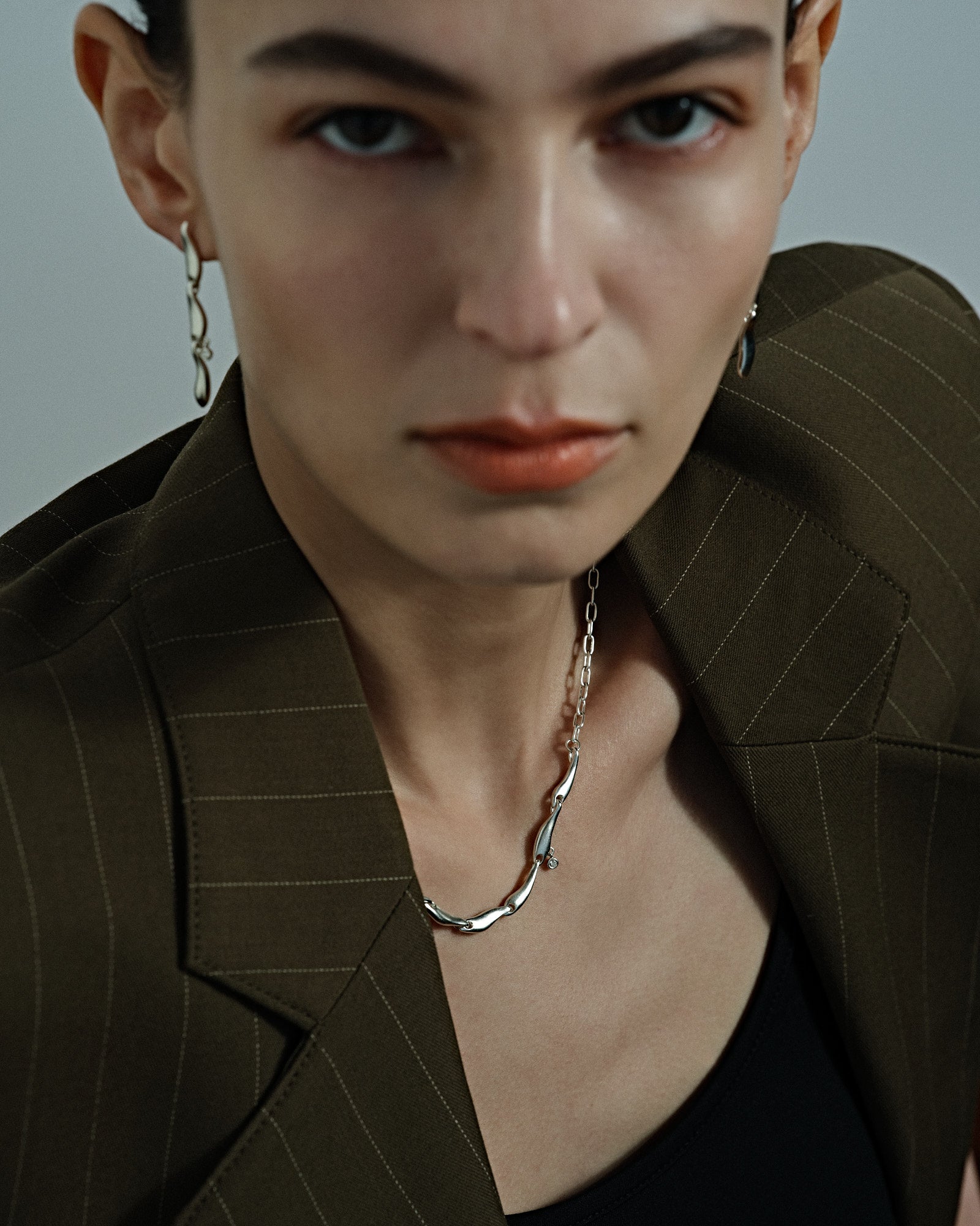 Flow necklace - Sterling Silver Necklace - The Future Rocks - 2