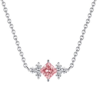 Princess pink joy necklace - The Future Rocks x Lightbox Princess Pink Diamond Necklace - The Future Rocks - 1