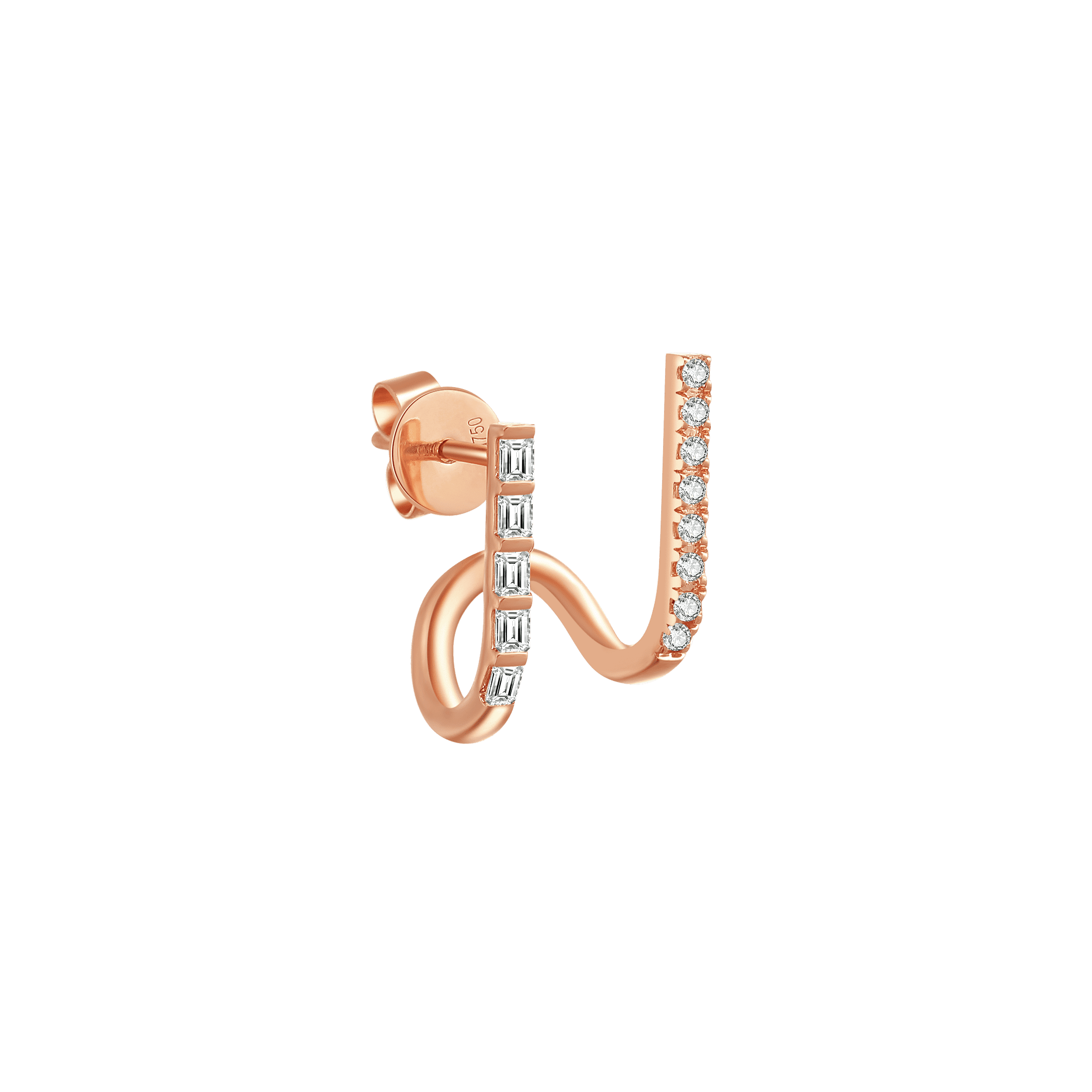 Ballerina princess earrings - Ballerina Princess Cut Diamond Earrings - The Future Rocks - 9