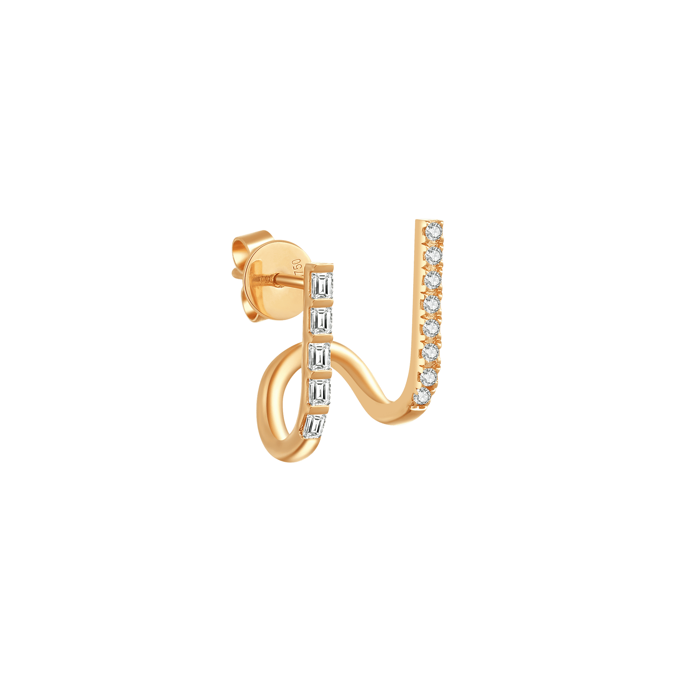 Ballerina princess earrings - Ballerina Princess Cut Diamond Earrings - The Future Rocks - 3