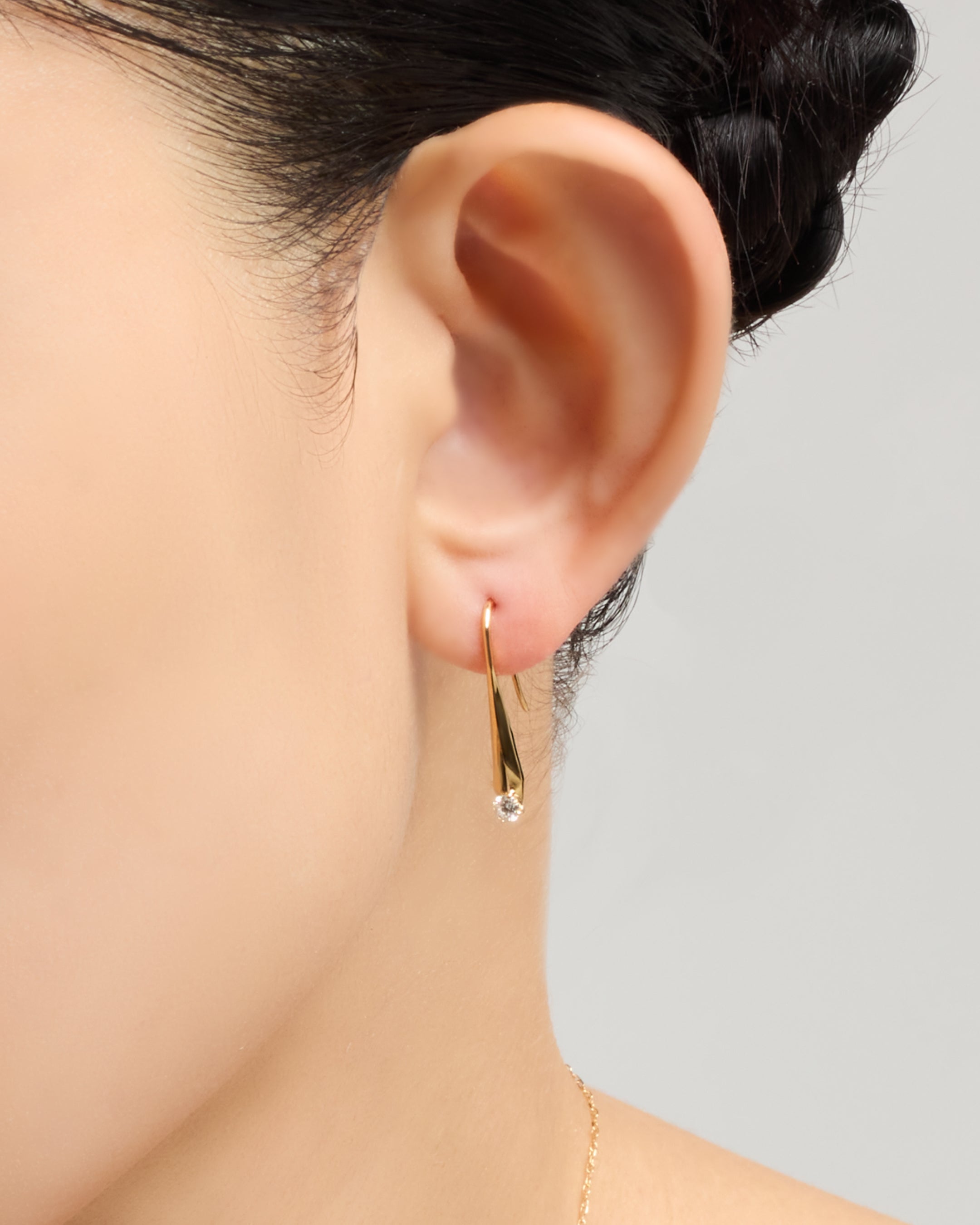 Meteor LGD earrings - Meteor Lab-Grown Diamond Earrings - The Future Rocks - 2