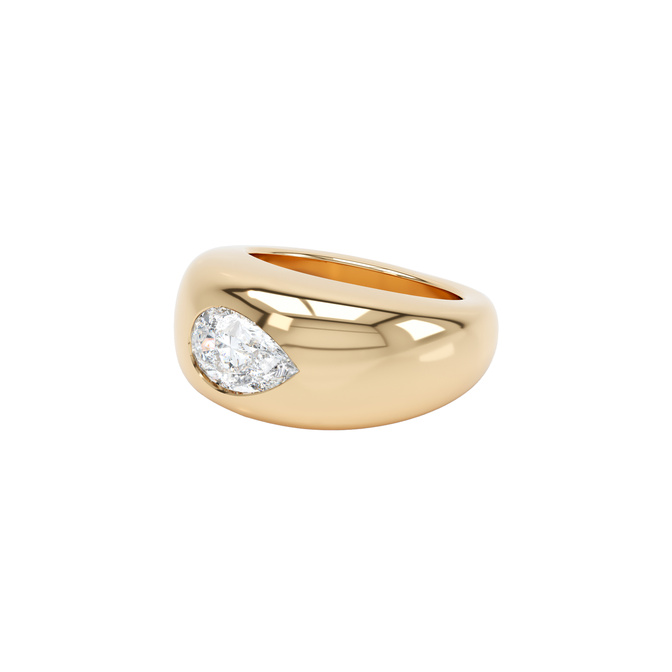 Curve diamond ring - Curve Diamond Ring - The Future Rocks - 1