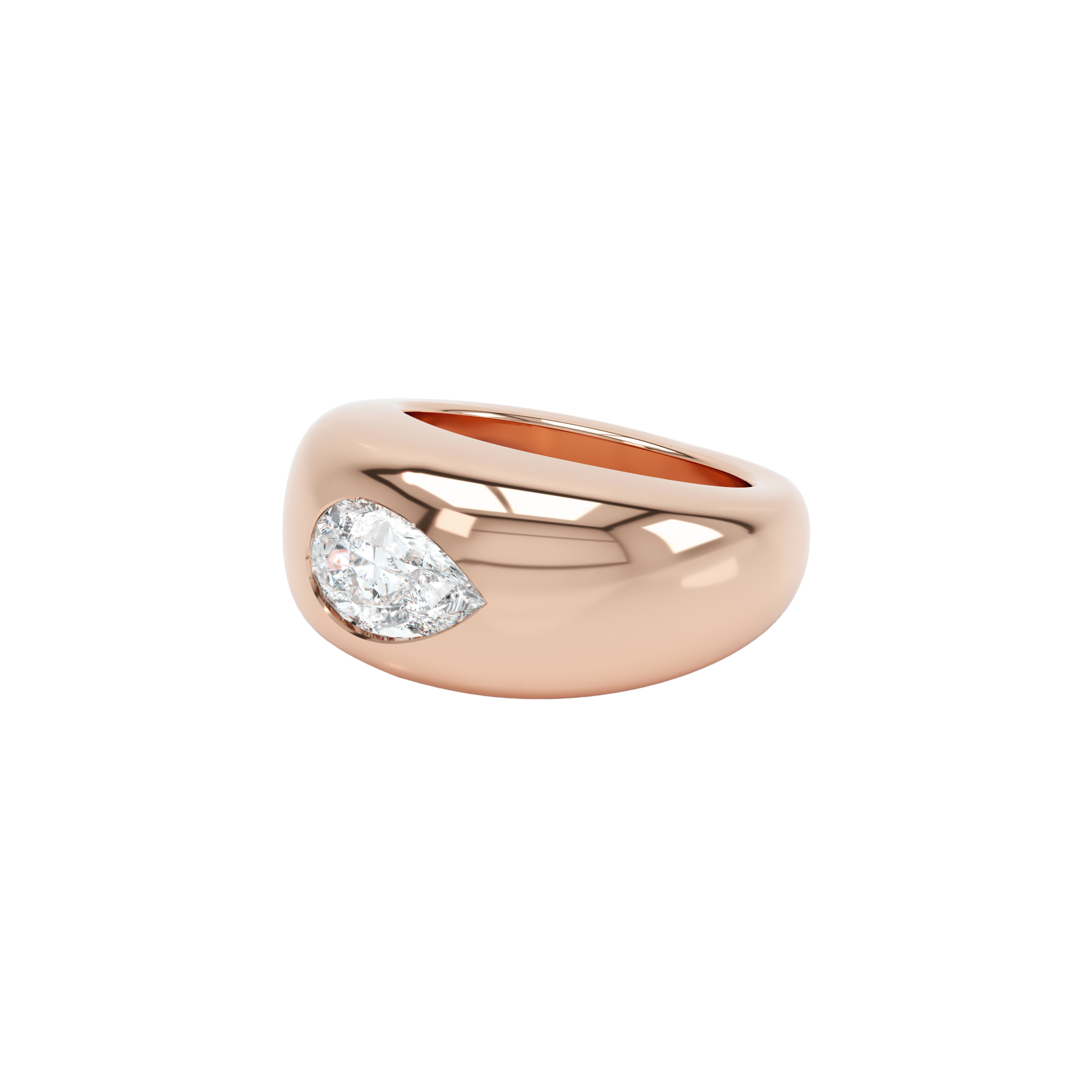 Curve diamond ring - Curve Diamond Ring - The Future Rocks - 3
