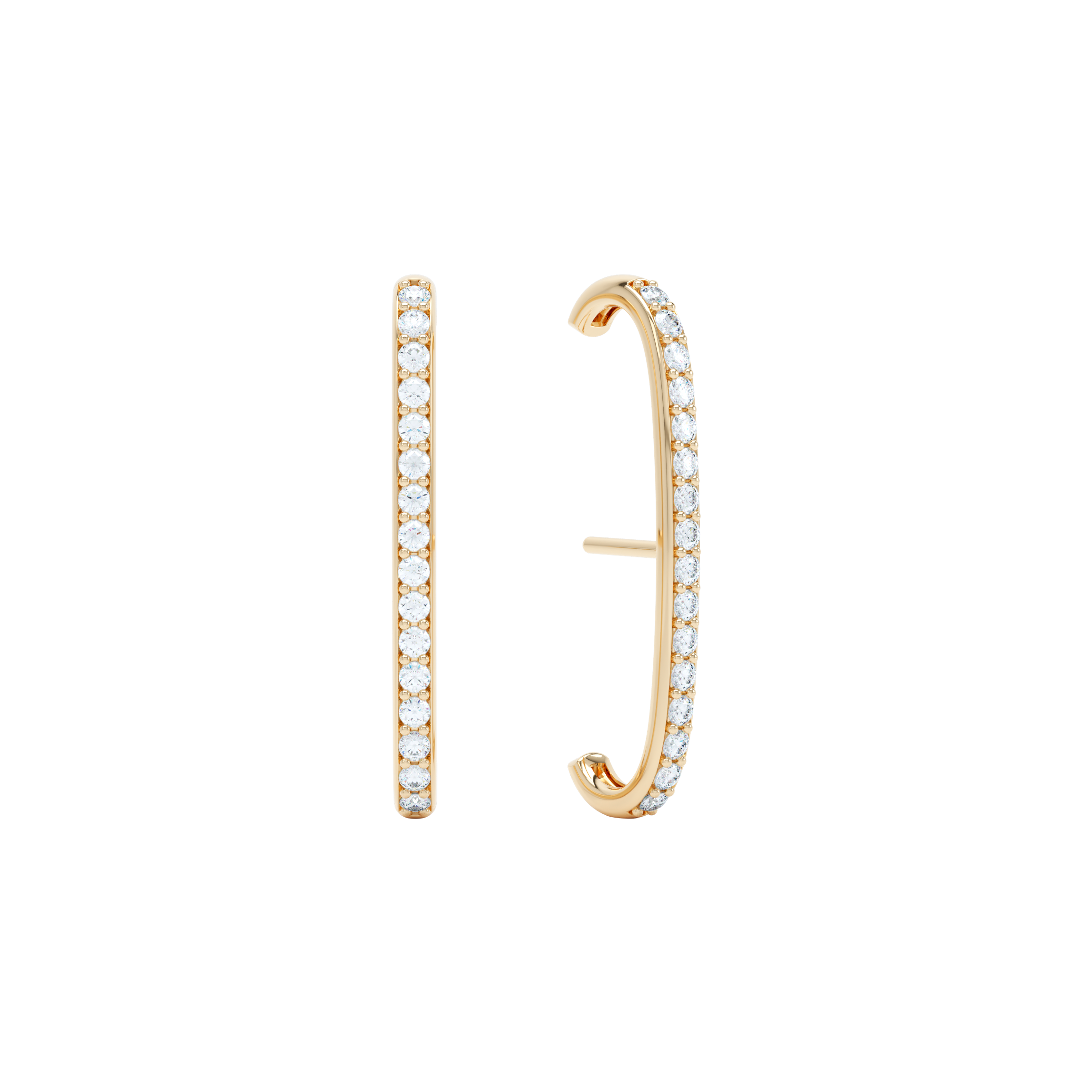 Allday diamond ear cuffs - Allday Lab-Grown Diamond Ear Cuffs - The Future Rocks - 1