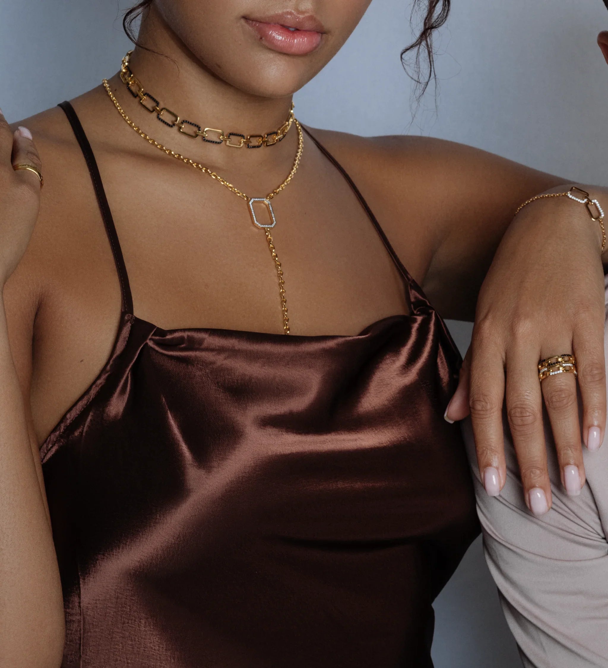 Horizon link necklace - 18K Gold Vermeil Link Chain Necklace - The Future Rocks - 2