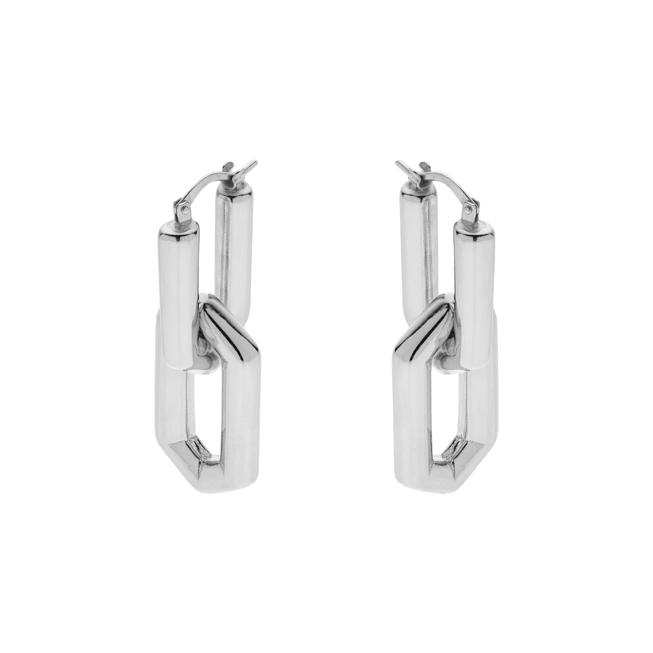 Late night stacking earrings - Link Chain Earrings - The Future Rocks - 4