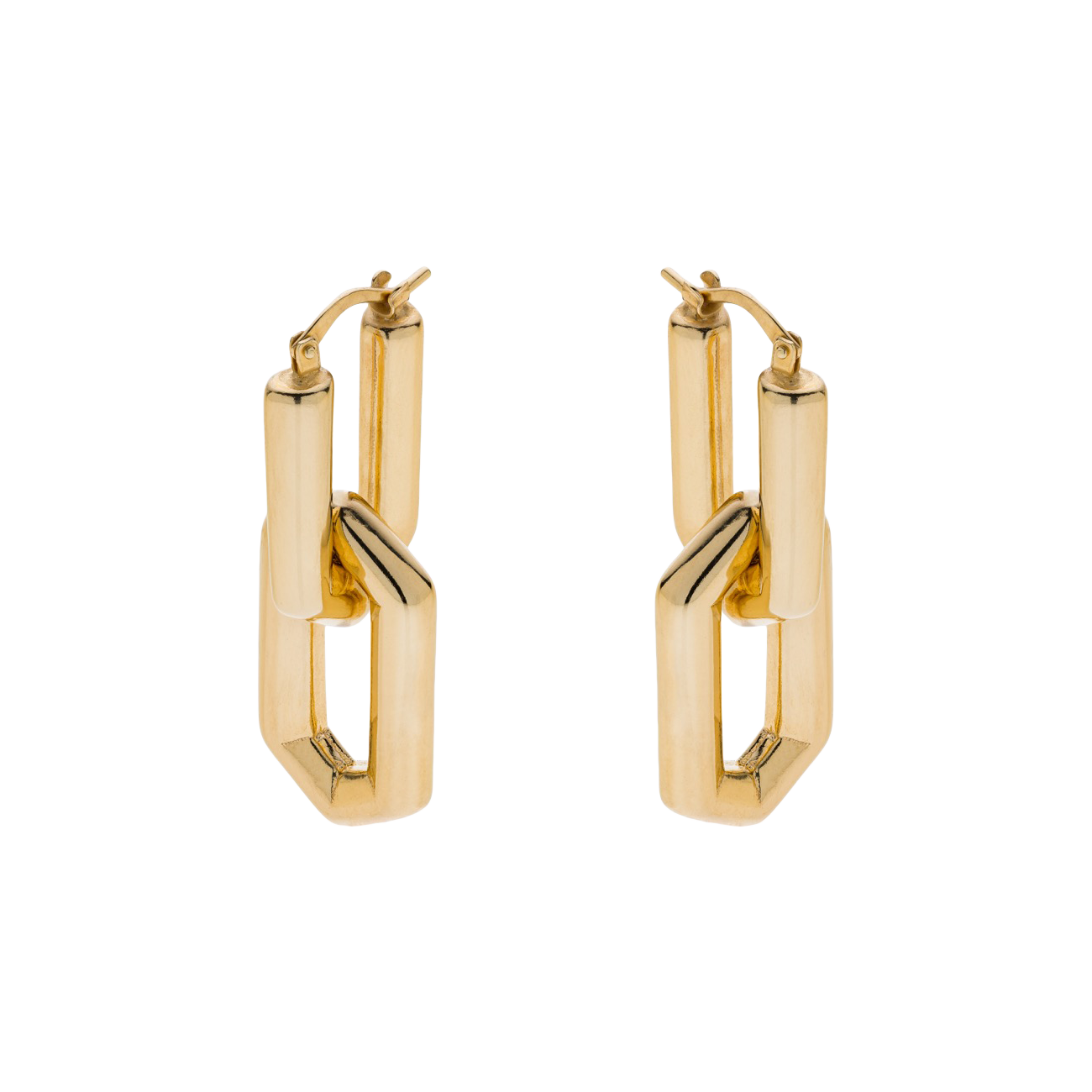 Late night stacking earrings - Link Chain Earrings - The Future Rocks - 1