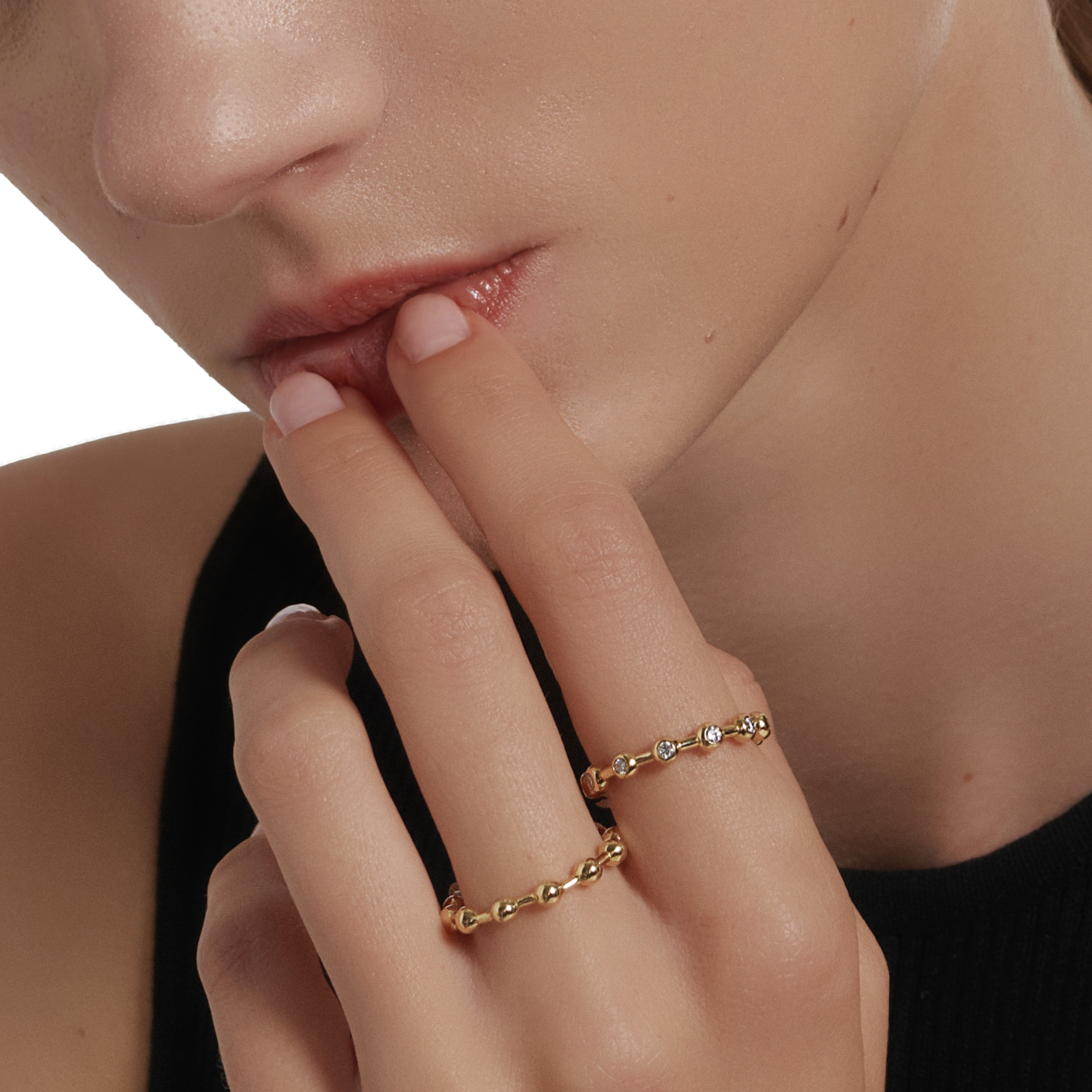 Cosmic infinity ring - Lab-Grown Diamond Infinity Ring - The Future Rocks - 4