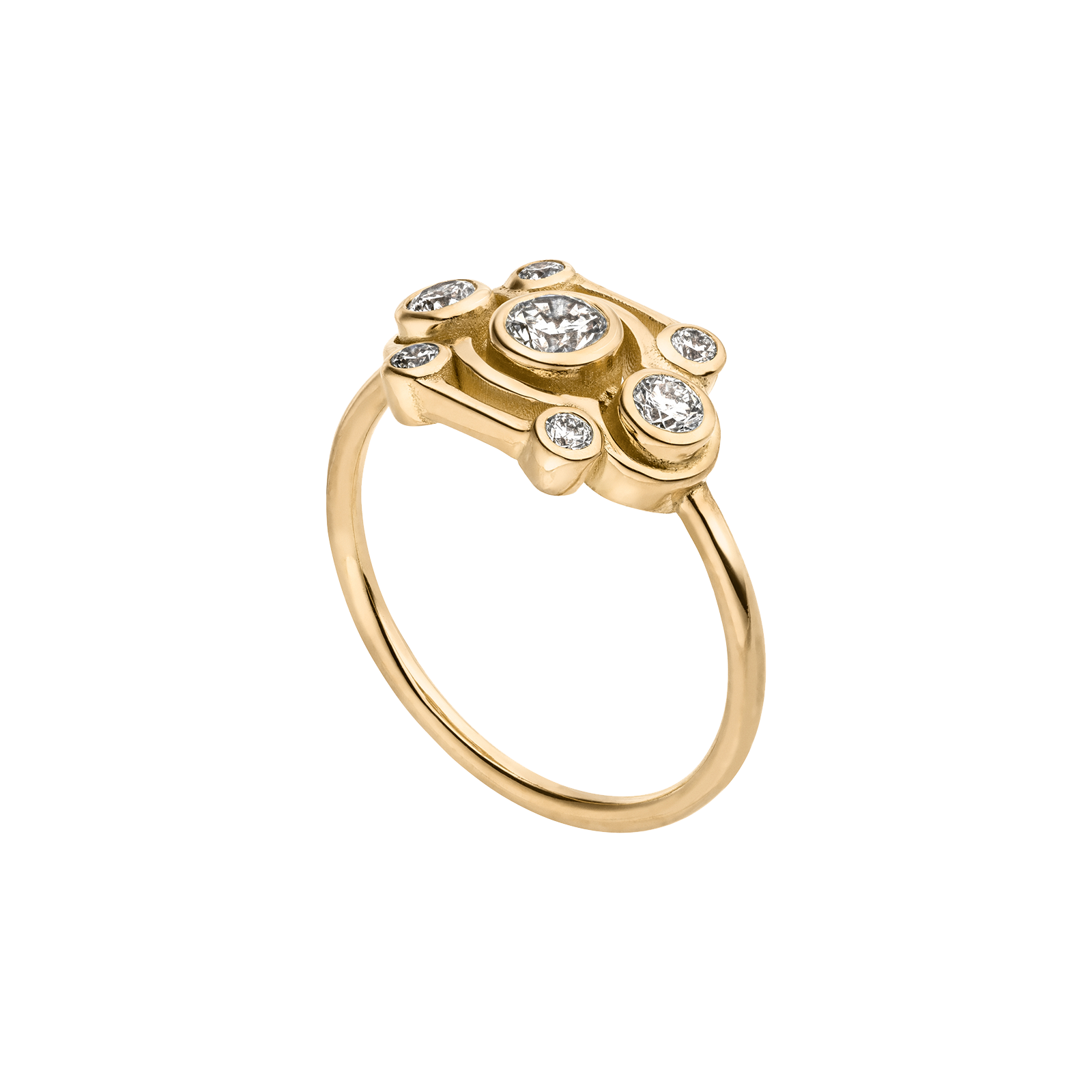 Blossom ring - Blossom Diamond Ring - The Future Rocks - 4