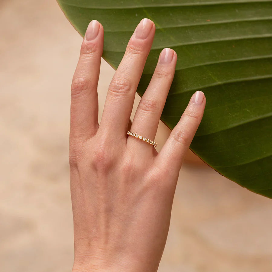 Wilderness memoire ring - Wilderness Lab-Grown Diamond Eternity Ring - The Future Rocks - 4