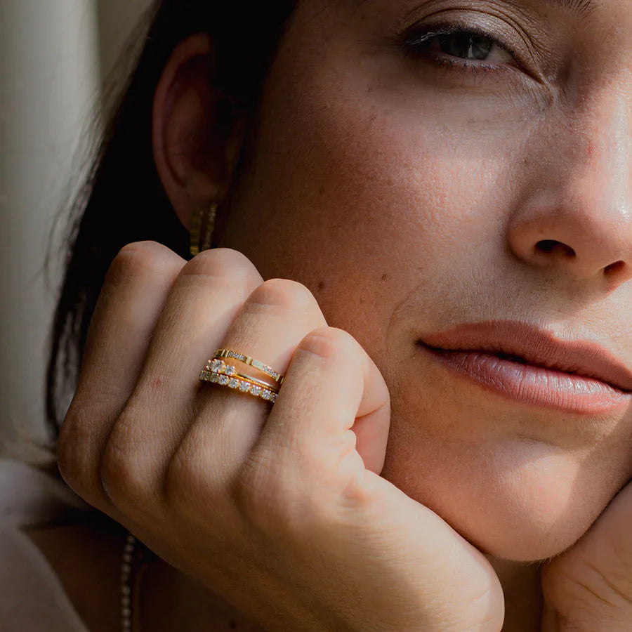 Wilderness memoire ring - Wilderness Lab-Grown Diamond Eternity Ring - The Future Rocks - 6