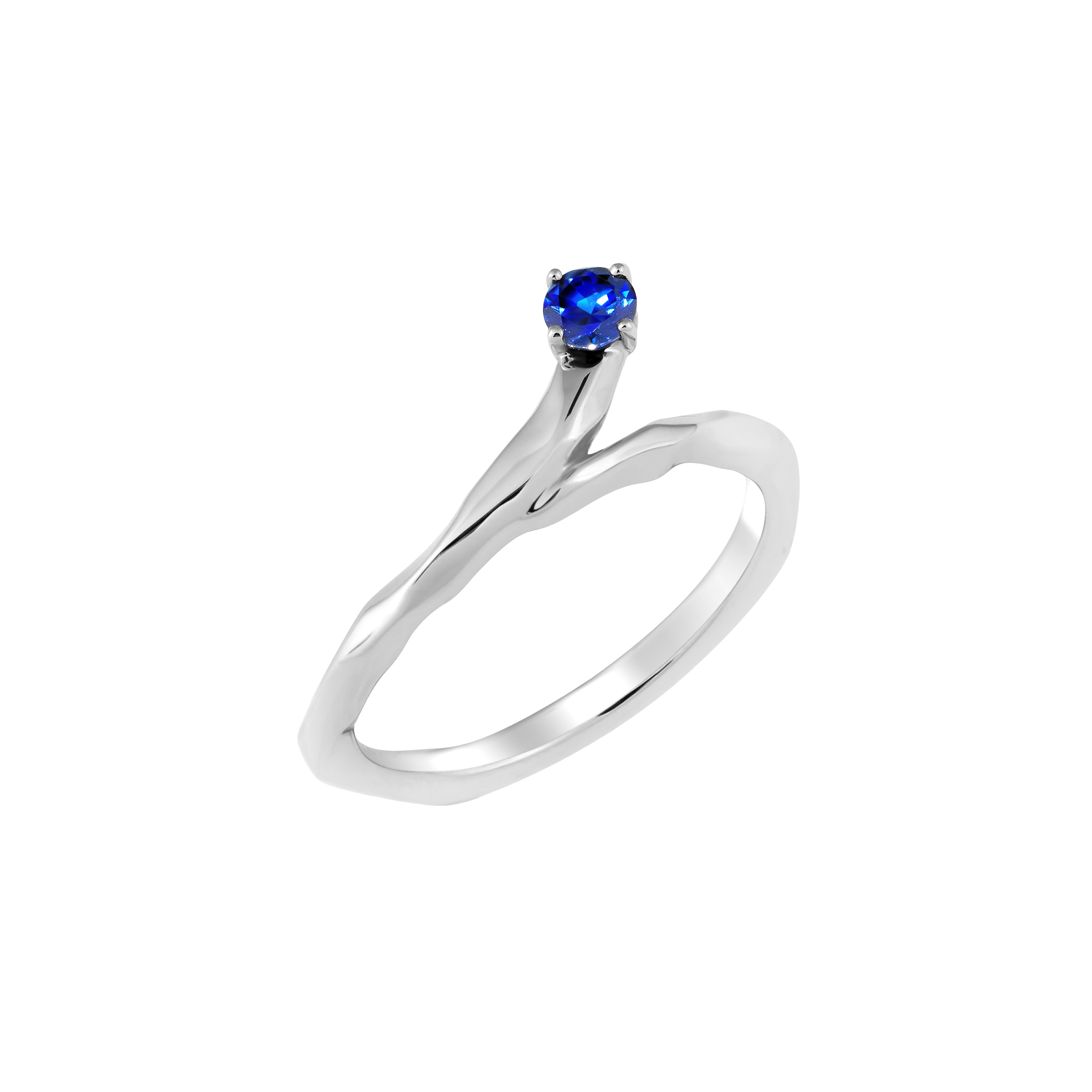 Meteor blue sapphire ring - Meteor Blue Sapphire Ring - The Future Rocks - 3