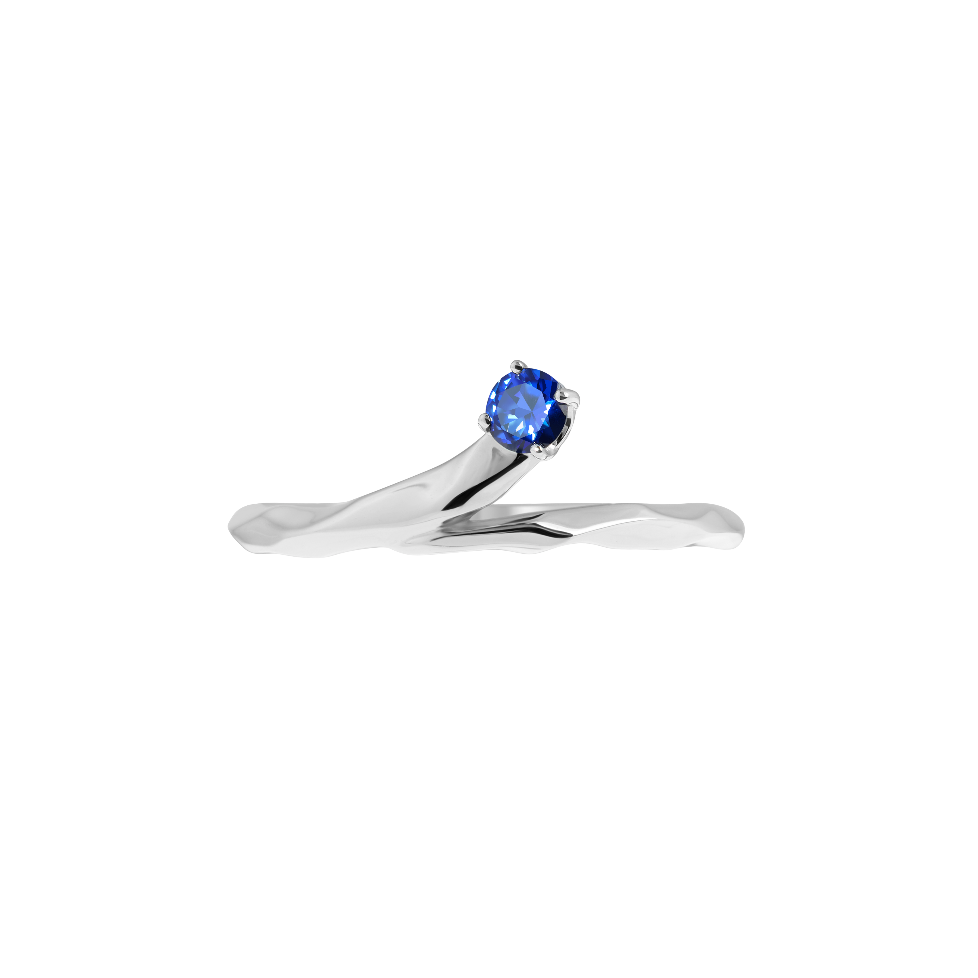 Meteor blue sapphire ring - Meteor Blue Sapphire Ring - The Future Rocks - 1