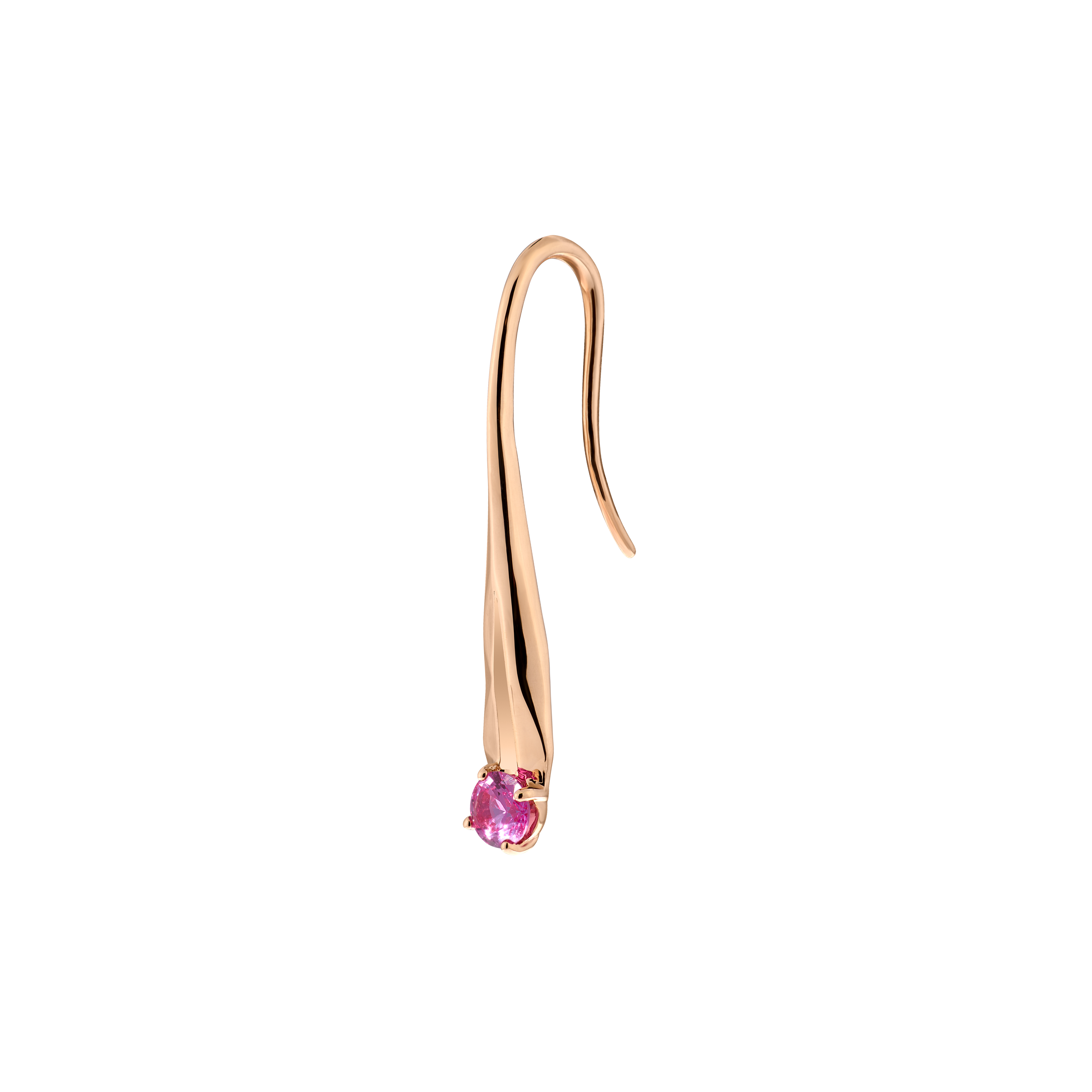 Meteor ruby earrings - Lab-Grown Ruby Earrings - The Future Rocks - 3