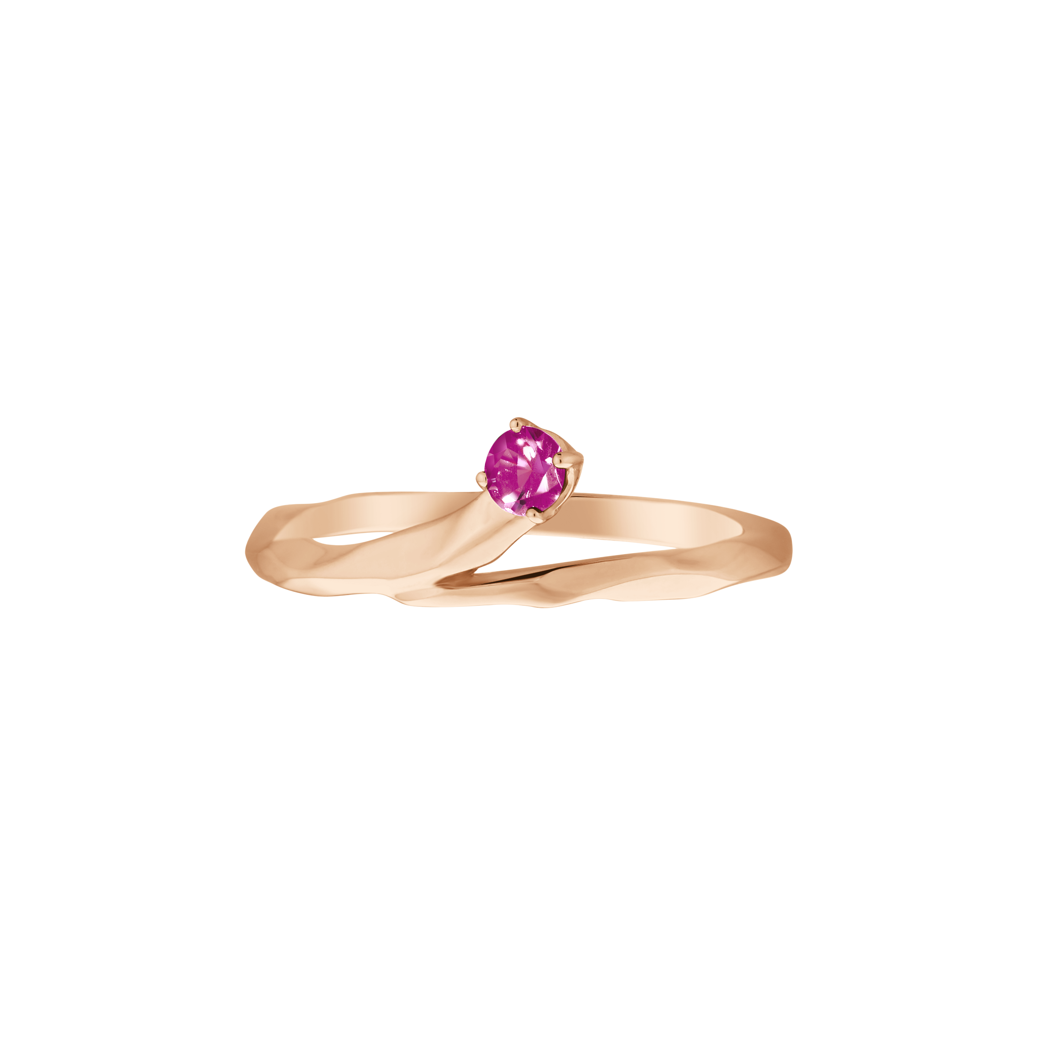Meteor ruby ring - Lab-Grown Ruby Ring - The Future Rocks - 4