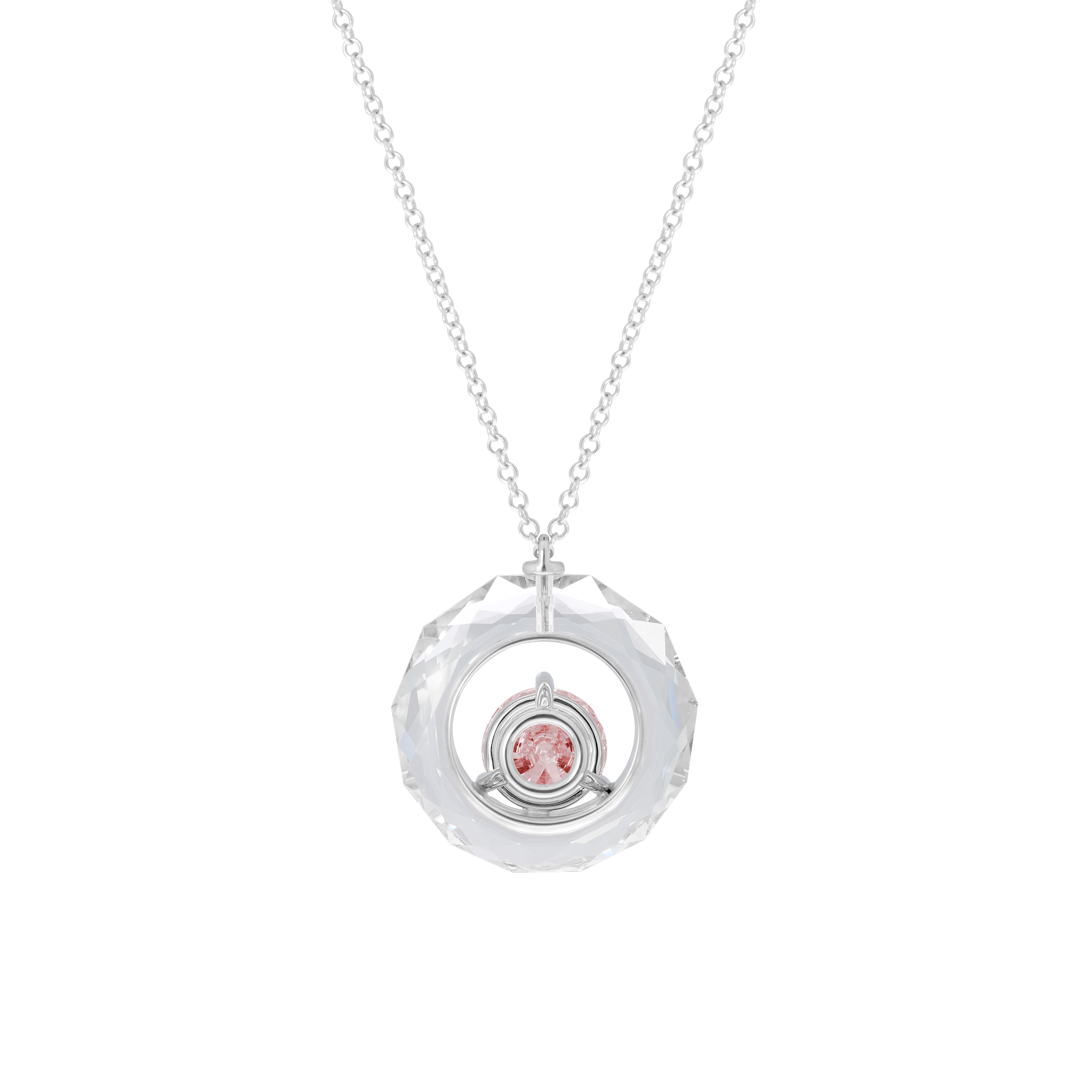 THE NECKLACE in Pink - THE NECKLACE - 2ct Lab-Grown Pink Diamond - The Future Rocks - 3