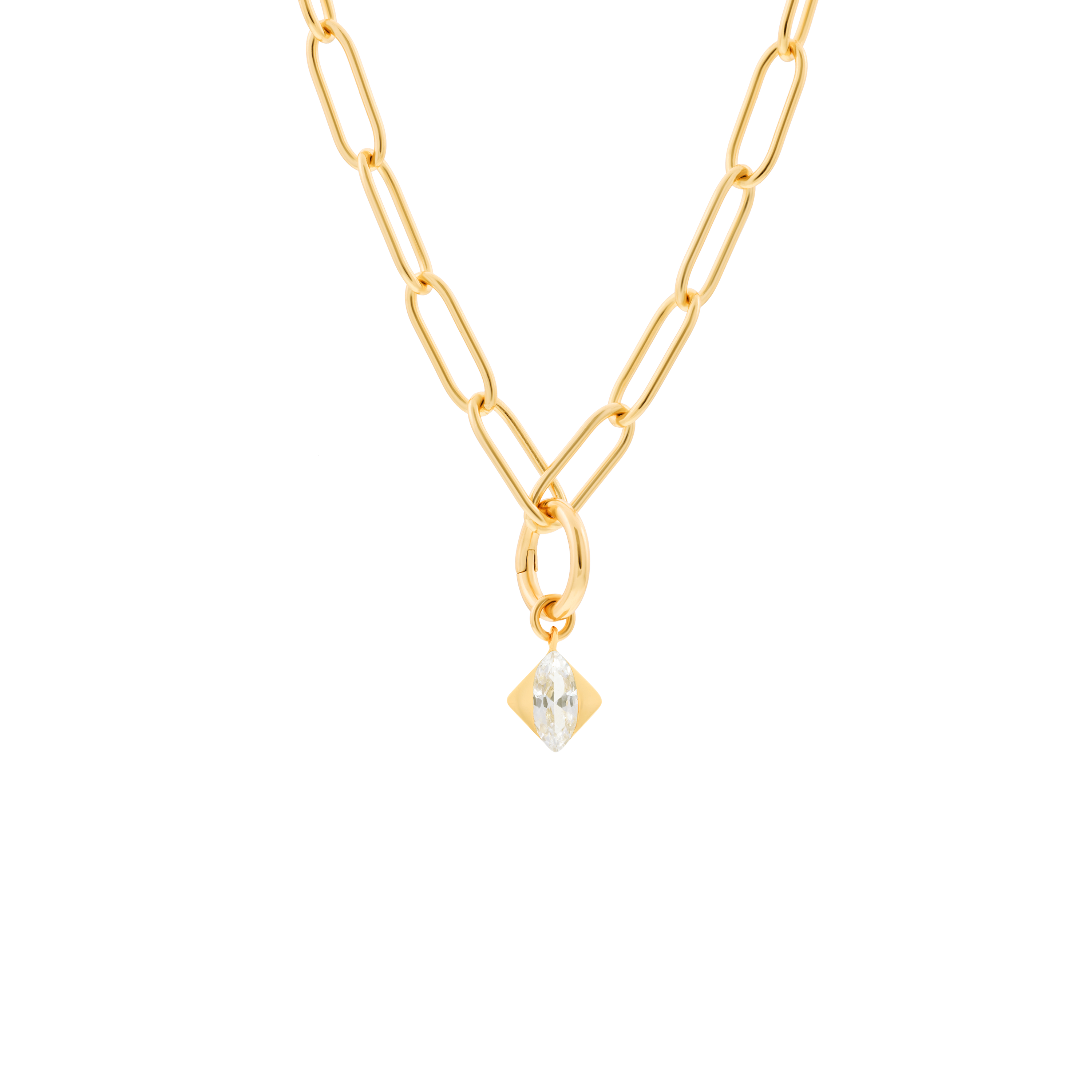 Phoebe necklace with 1 charm