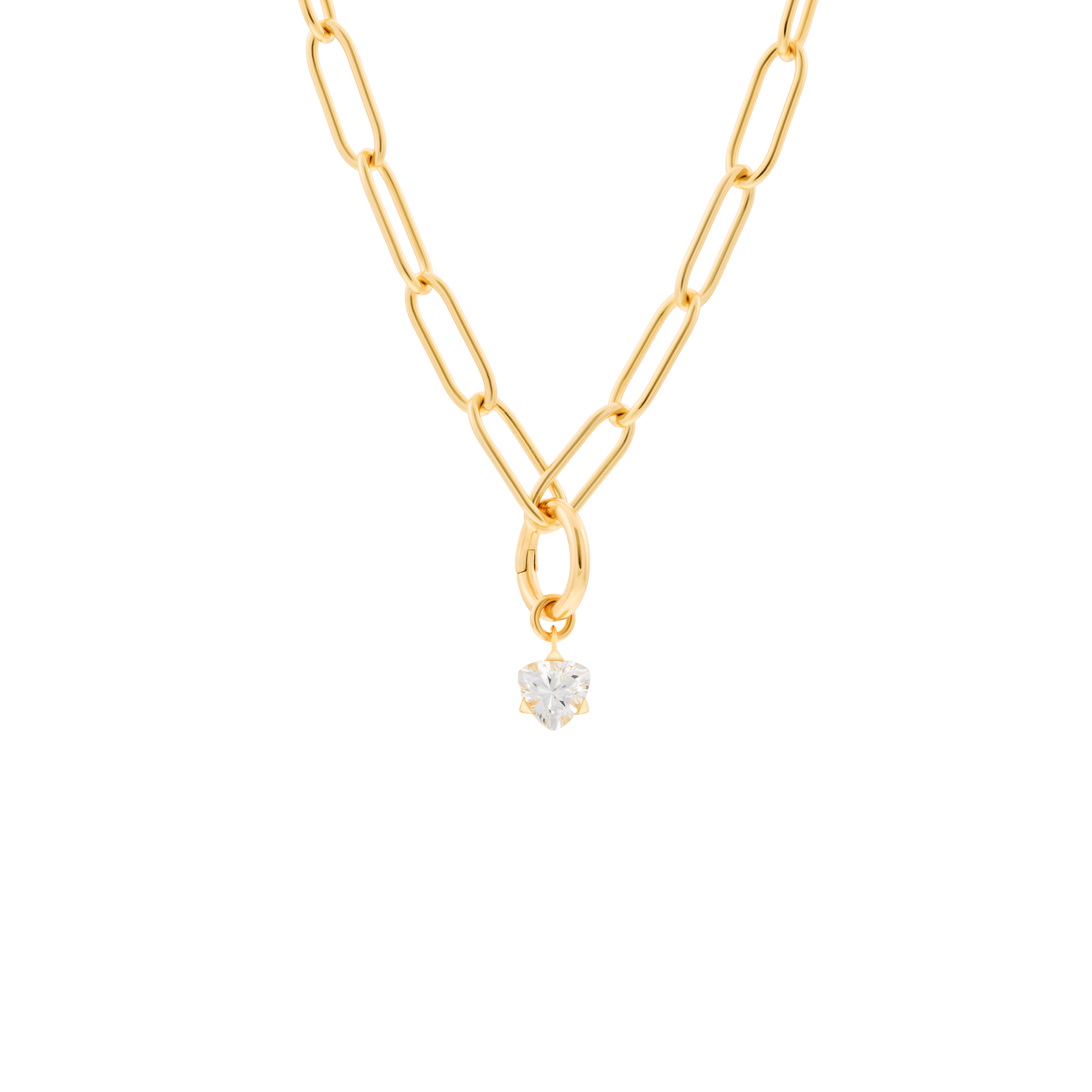 Phoebe necklace with 1 charm