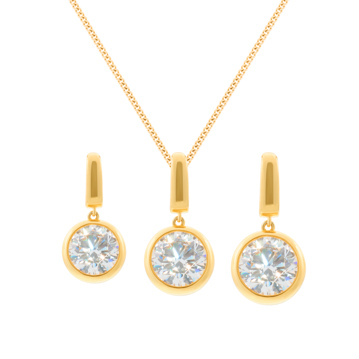 Bubble pendant 1.5ct - Bezel Set Diamond Pendant 1.5ct - The Future Rocks - 6