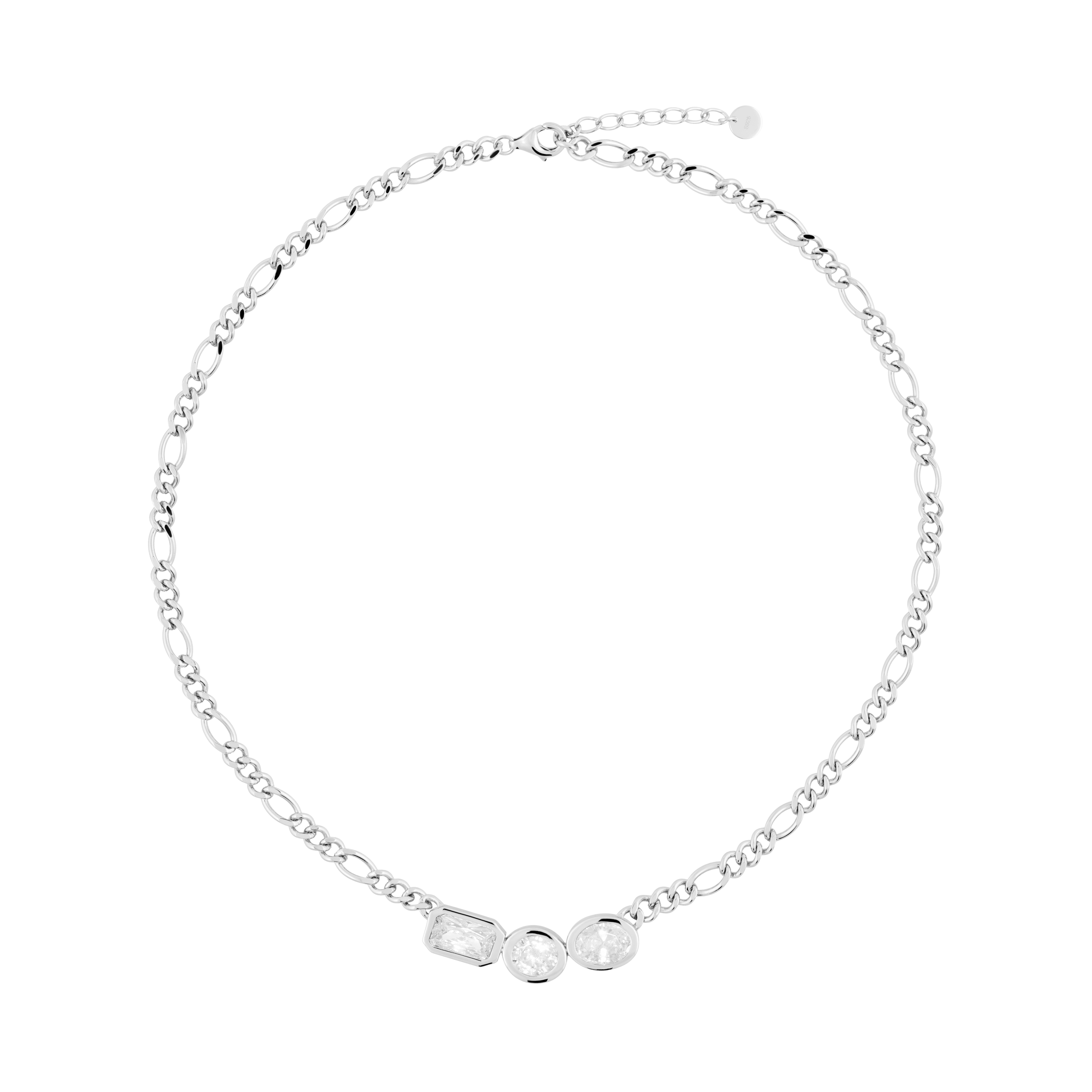 Athena necklace - Figaro Chain Necklace - Athena - The Future Rocks - 3