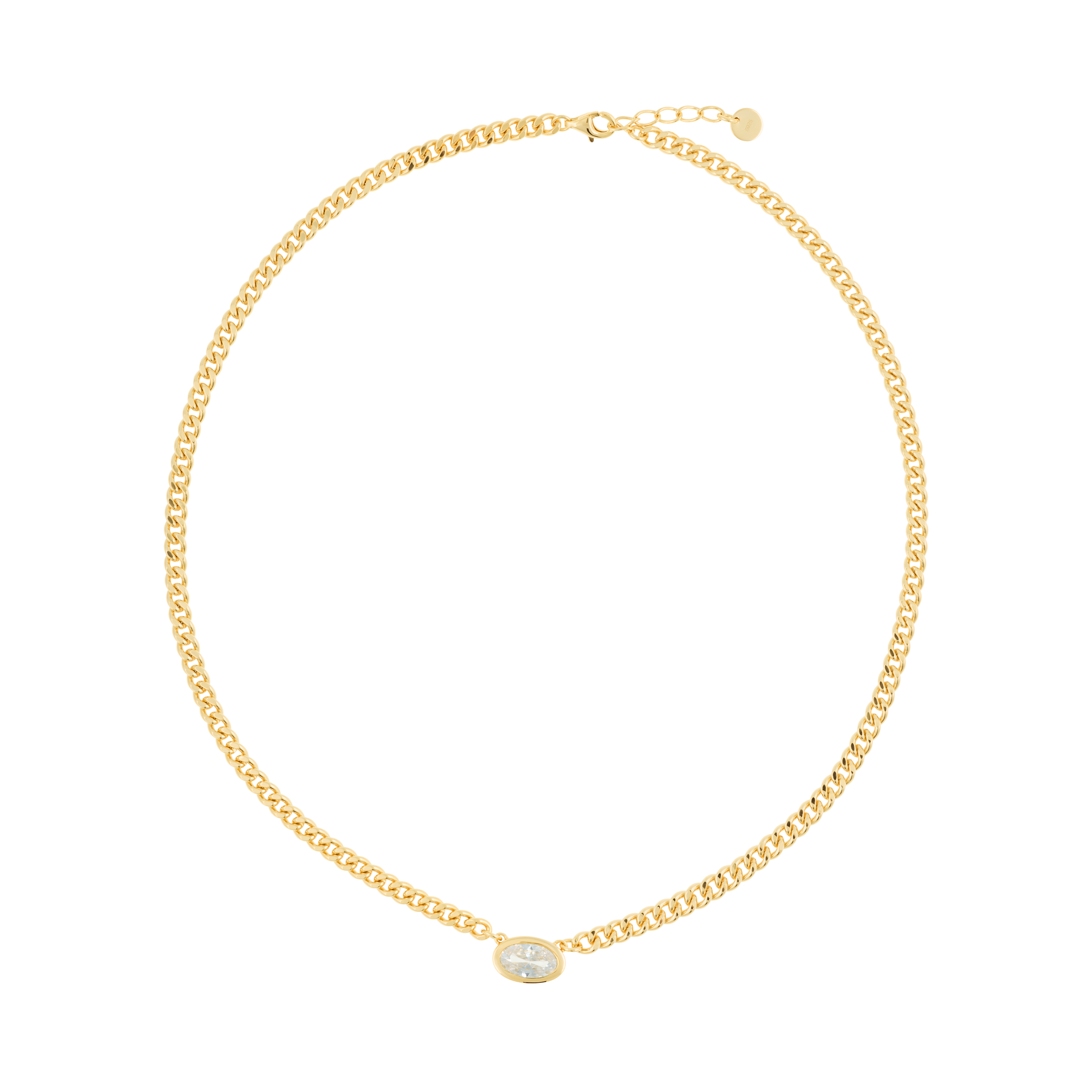 Hebe necklace - Curb Chain Necklace - Hebe - The Future Rocks - 1