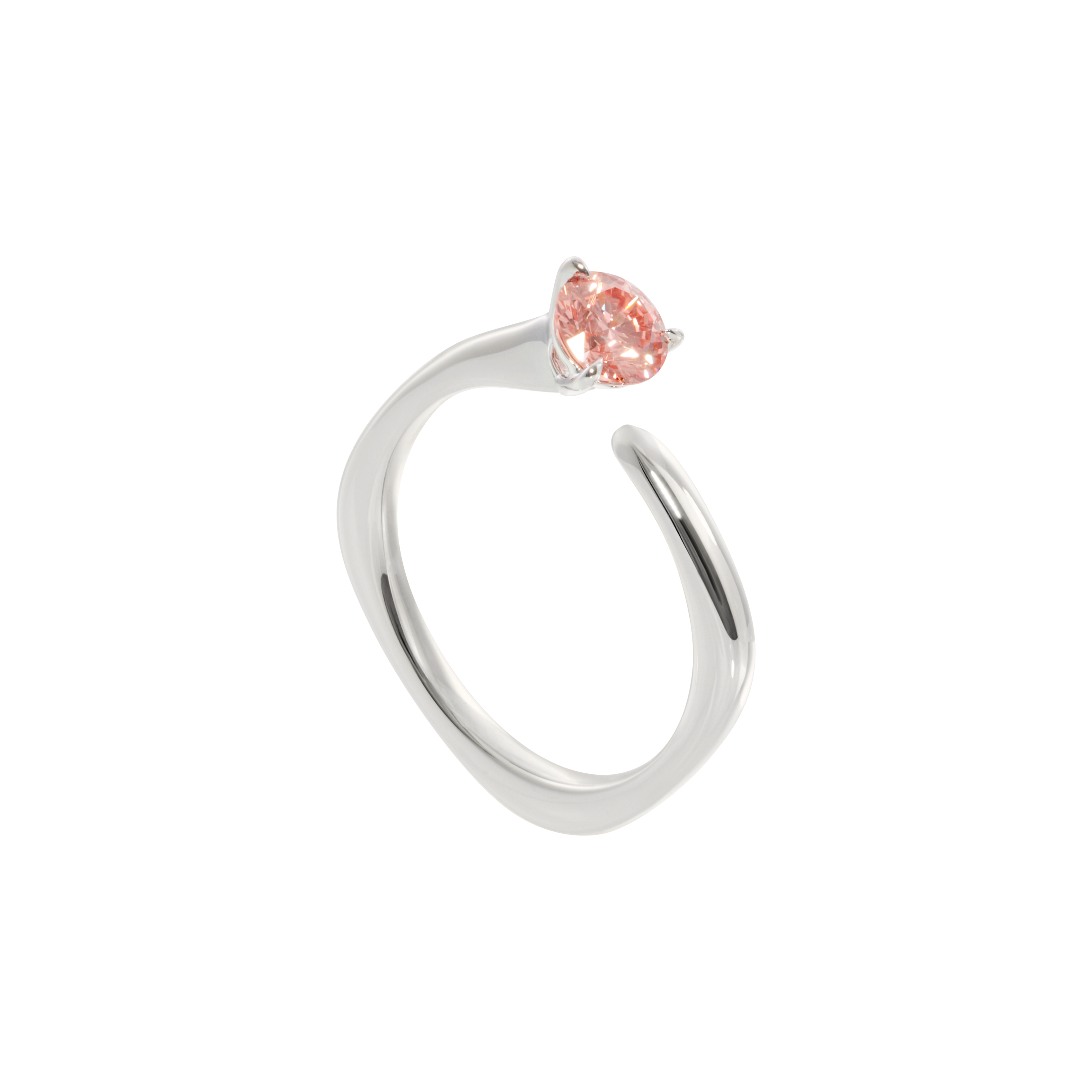 Essence pink ring - Essence Pink Diamond Ring - The Future Rocks - 3