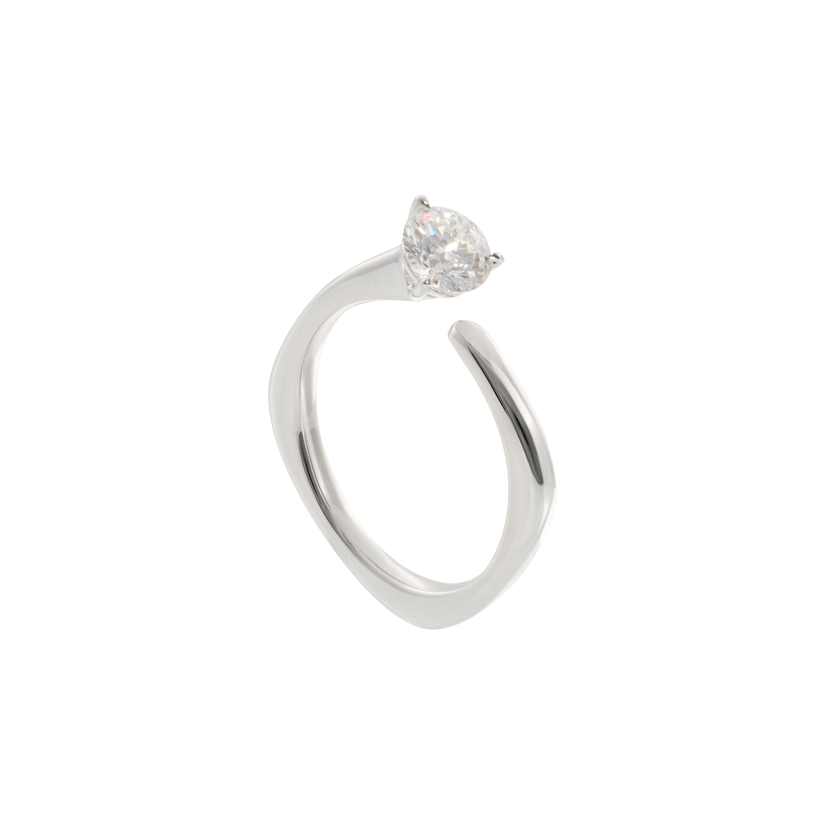 Essence ring - Essence Diamond Open Ring - The Future Rocks - 5