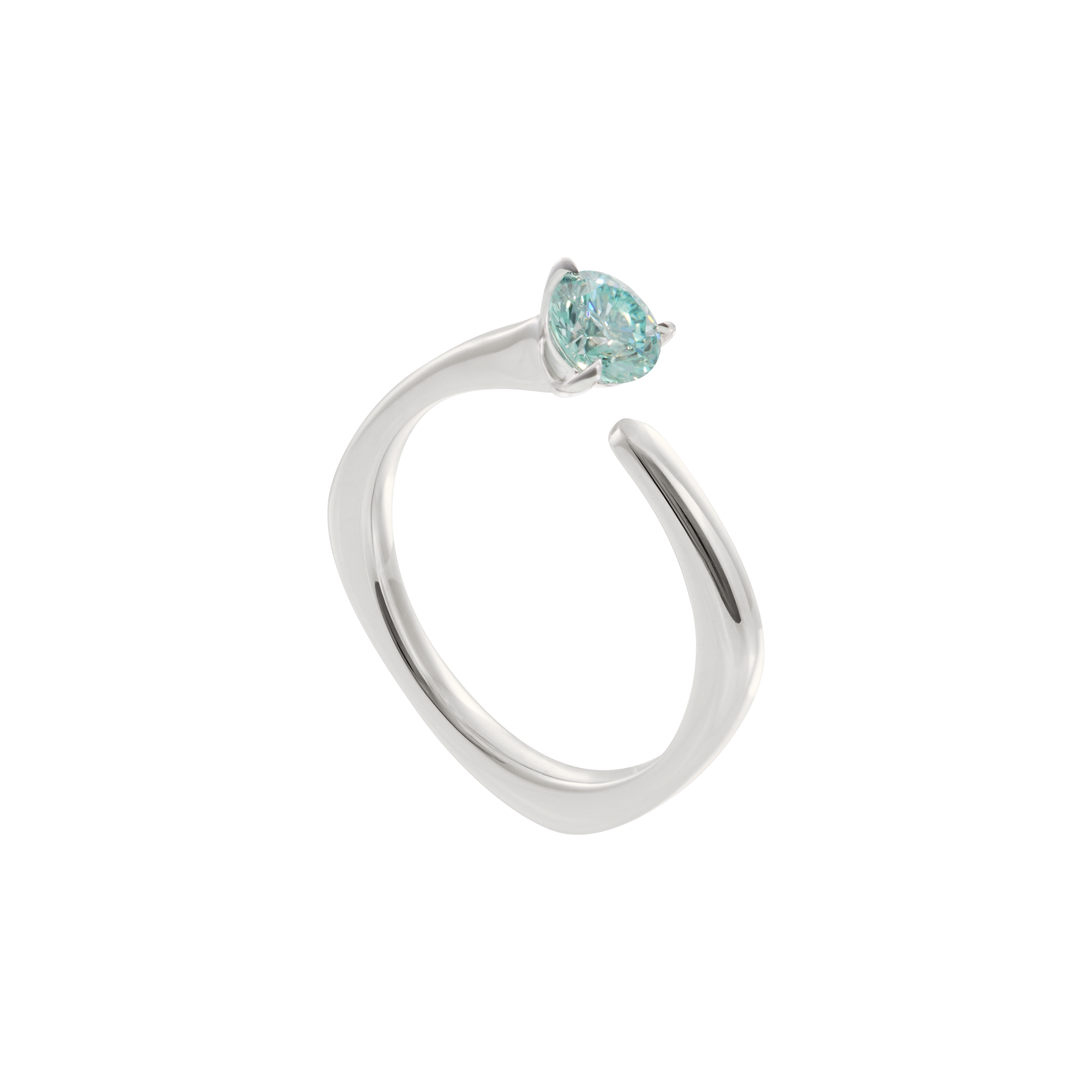 Essence blue ring - Essence Blue Diamond Ring - The Future Rocks - 3