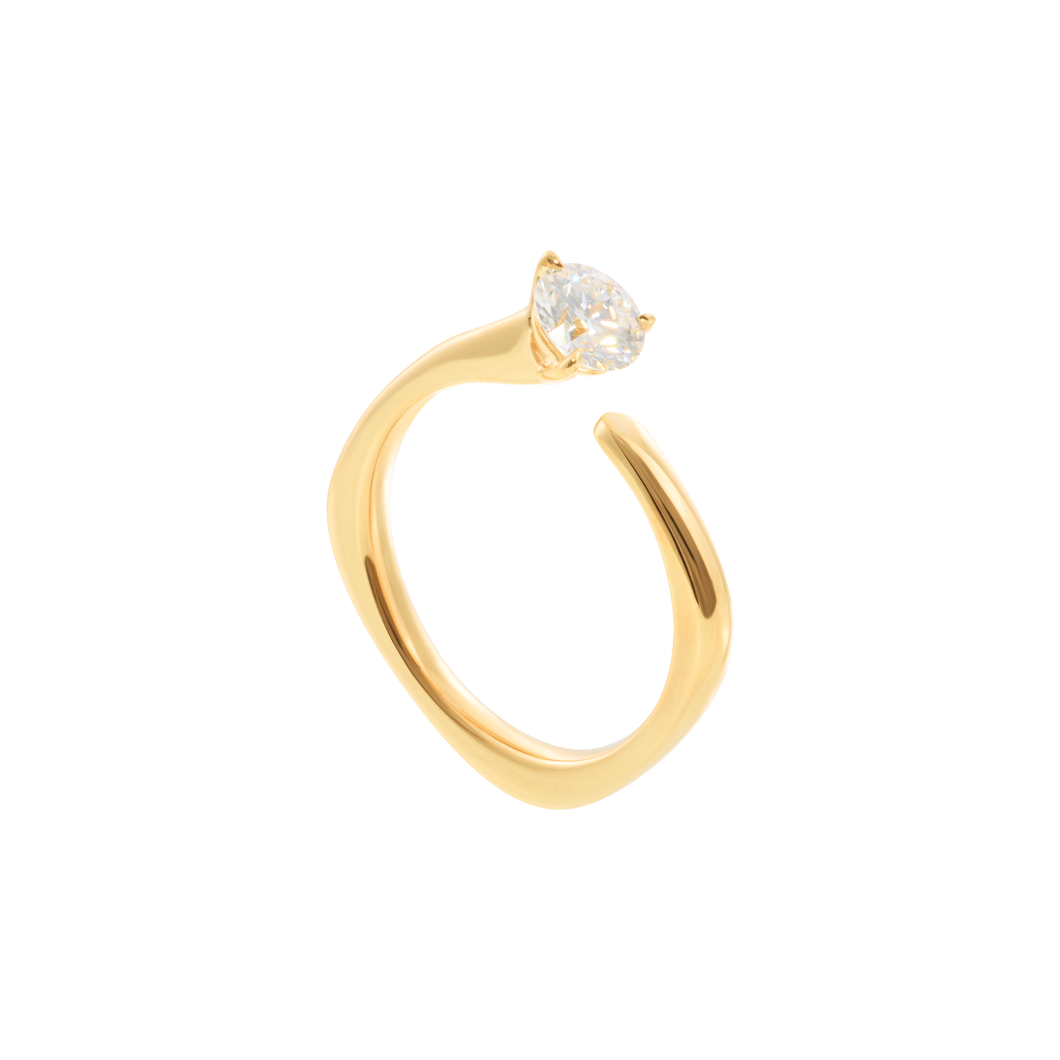 Essence ring - Essence Diamond Open Ring - The Future Rocks - 4