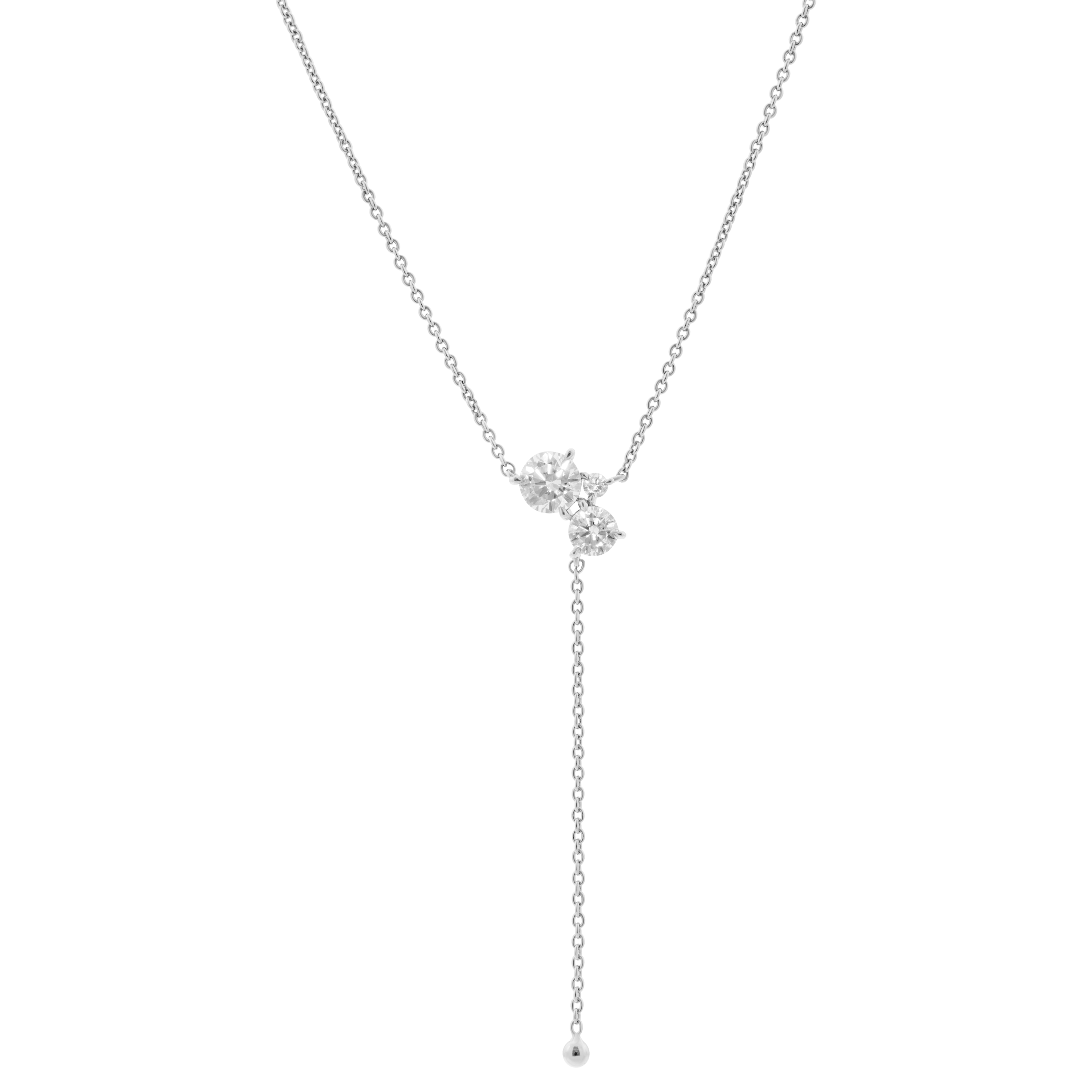 Essence necklace - Essence Diamond Lariat Necklace - The Future Rocks - 3