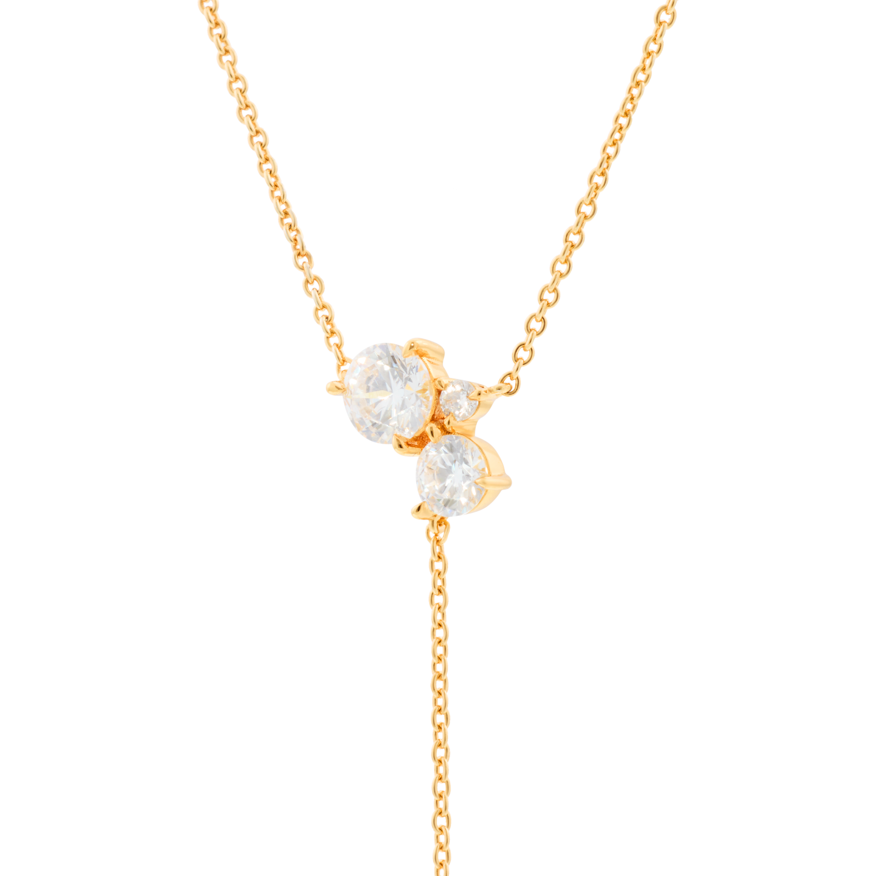 Essence necklace - Essence Diamond Lariat Necklace - The Future Rocks - 5